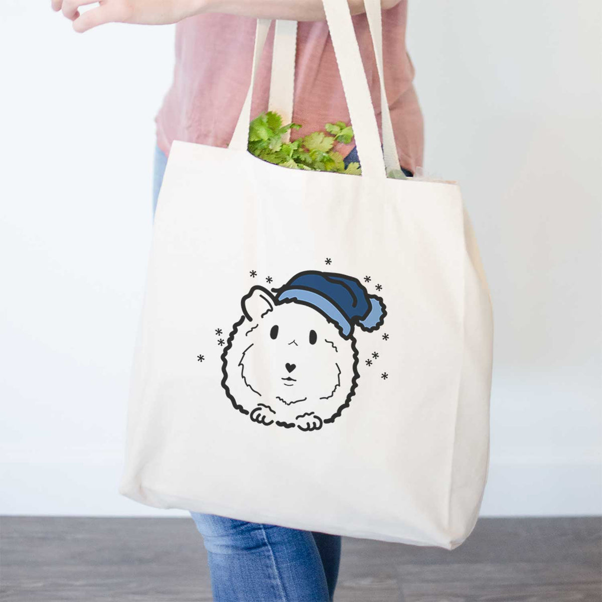 Frosty Guinea Pig - Duke - Tote Bag
