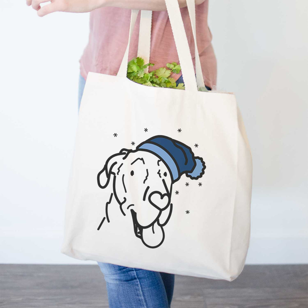 Frosty Great Dane - Duncan - Tote Bag