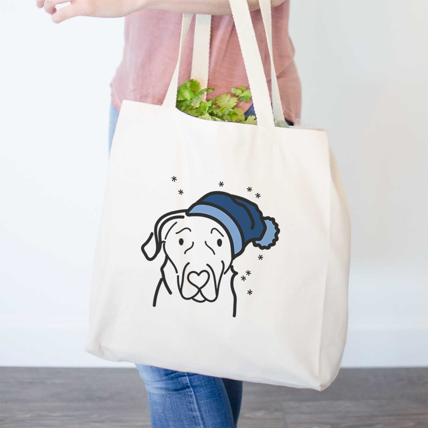 Frosty English Labrador - Tote Bag