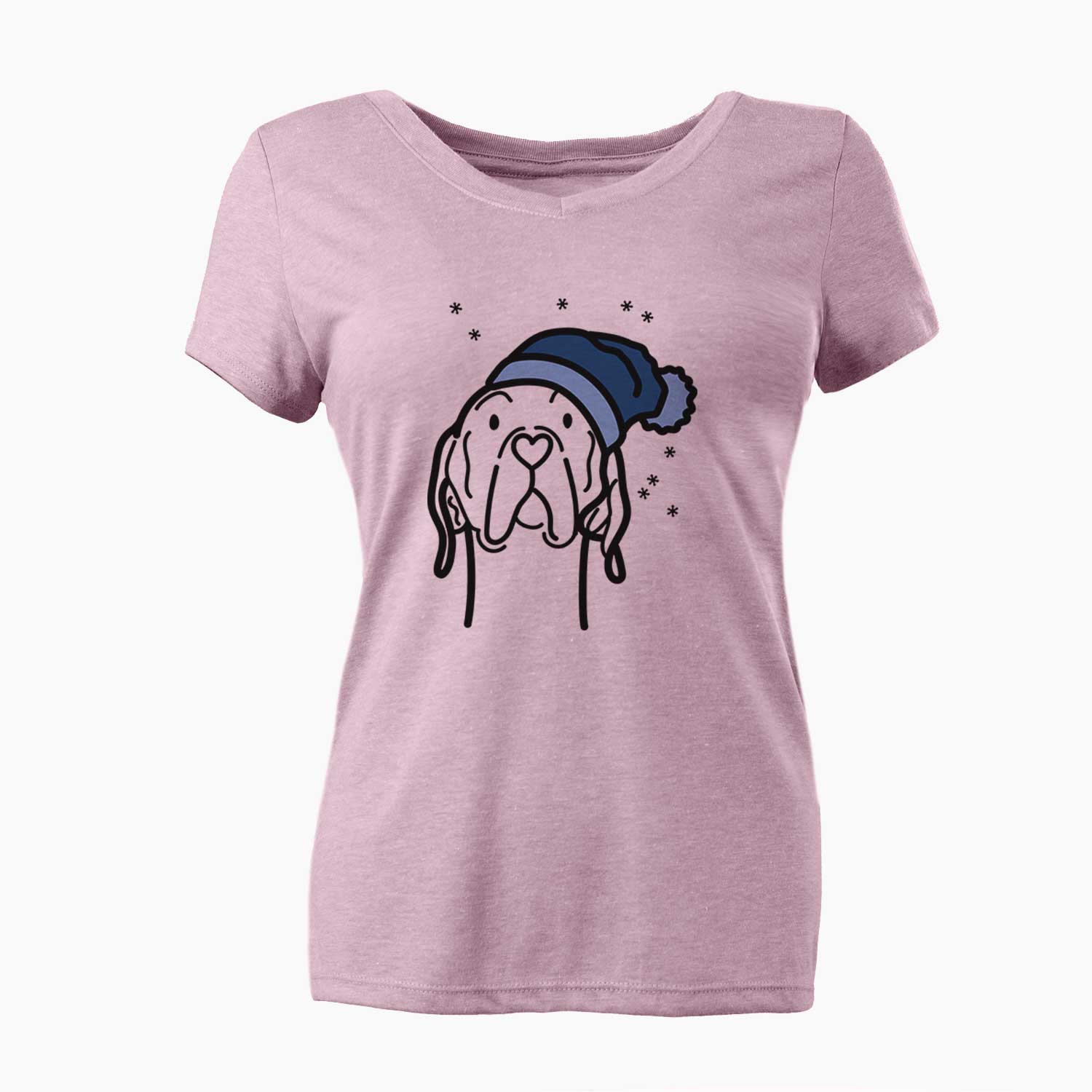 Frosty English Pointer - Women's V-neck Shirt