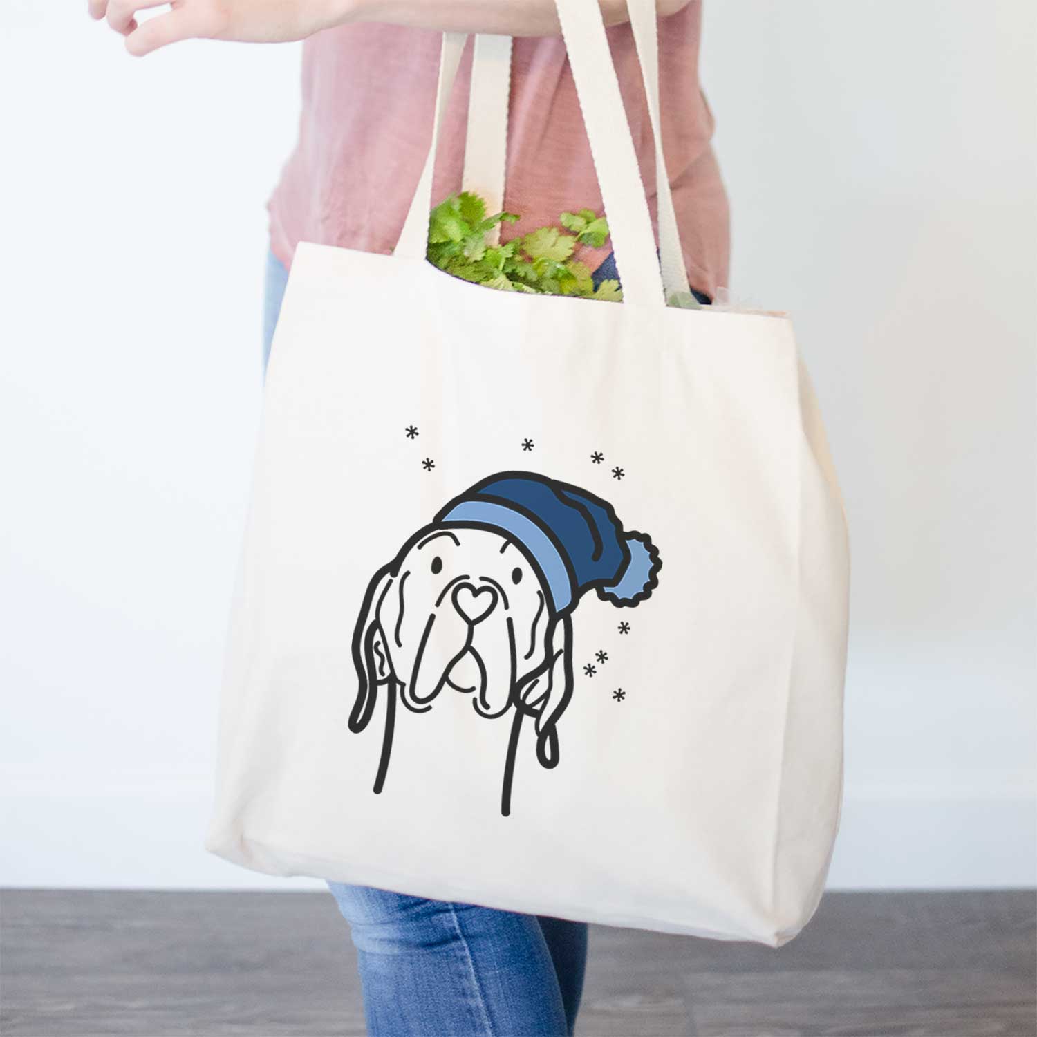Frosty English Pointer - Tote Bag