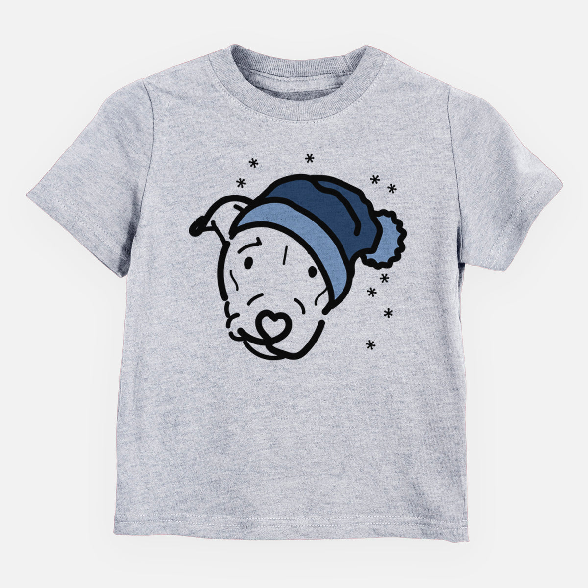 Frosty Pitbull Mix - Ernie - Kids/Youth/Toddler Shirt