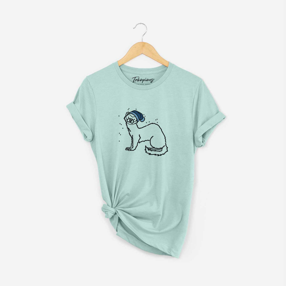 Frosty Ferret - Fern - Unisex Crewneck