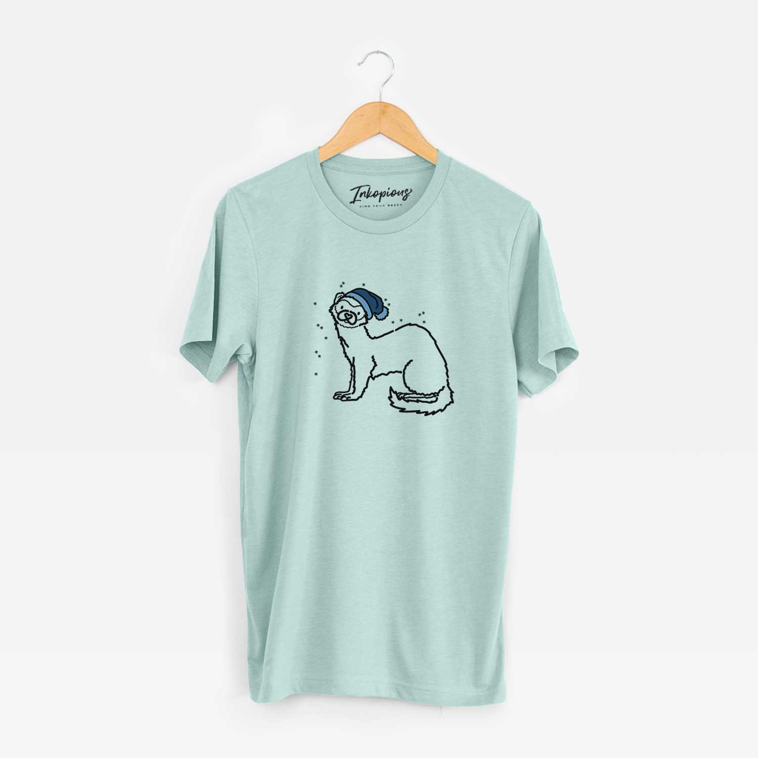 Frosty Ferret - Fern - Unisex Crewneck