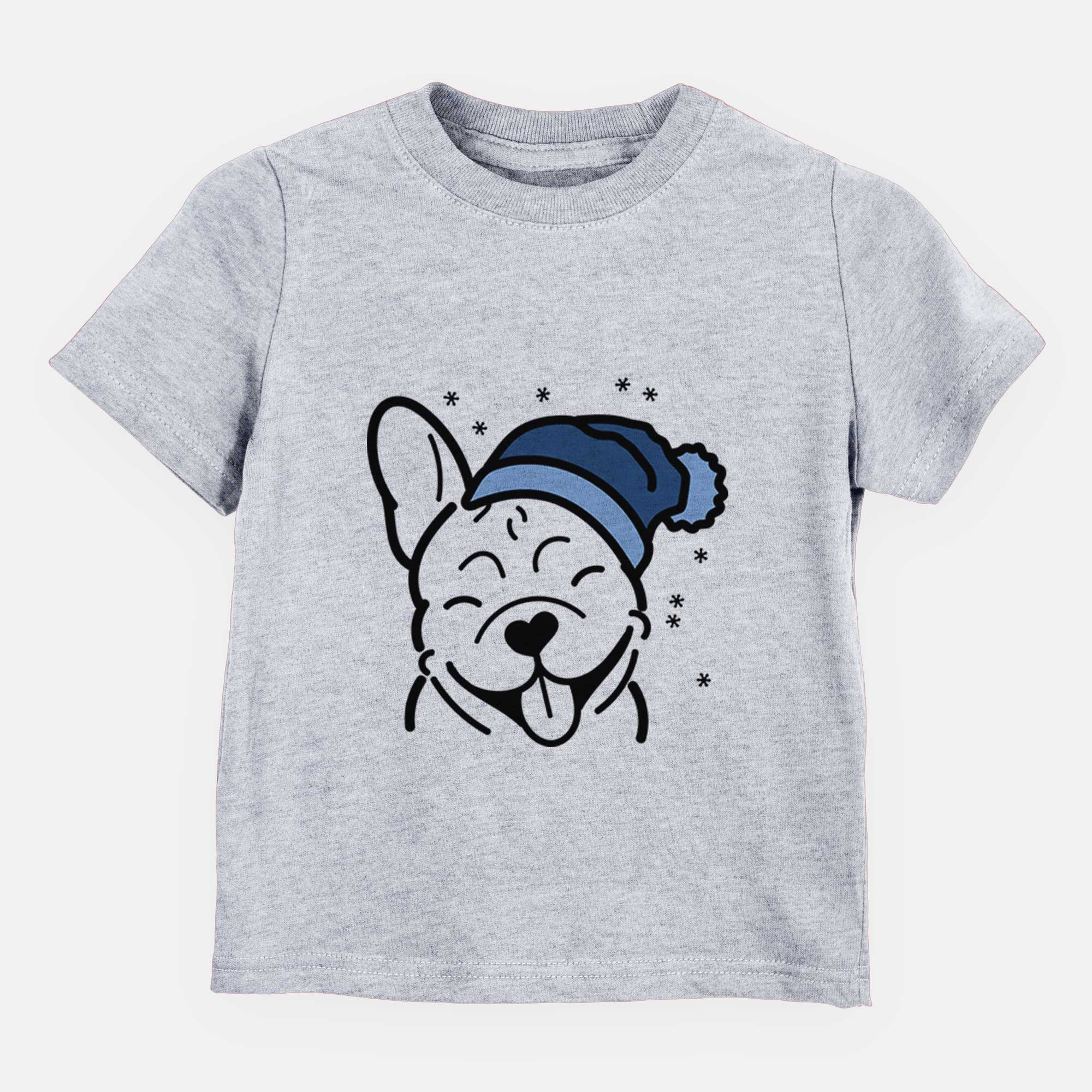 Frosty French Bulldog - Kids/Youth/Toddler Shirt