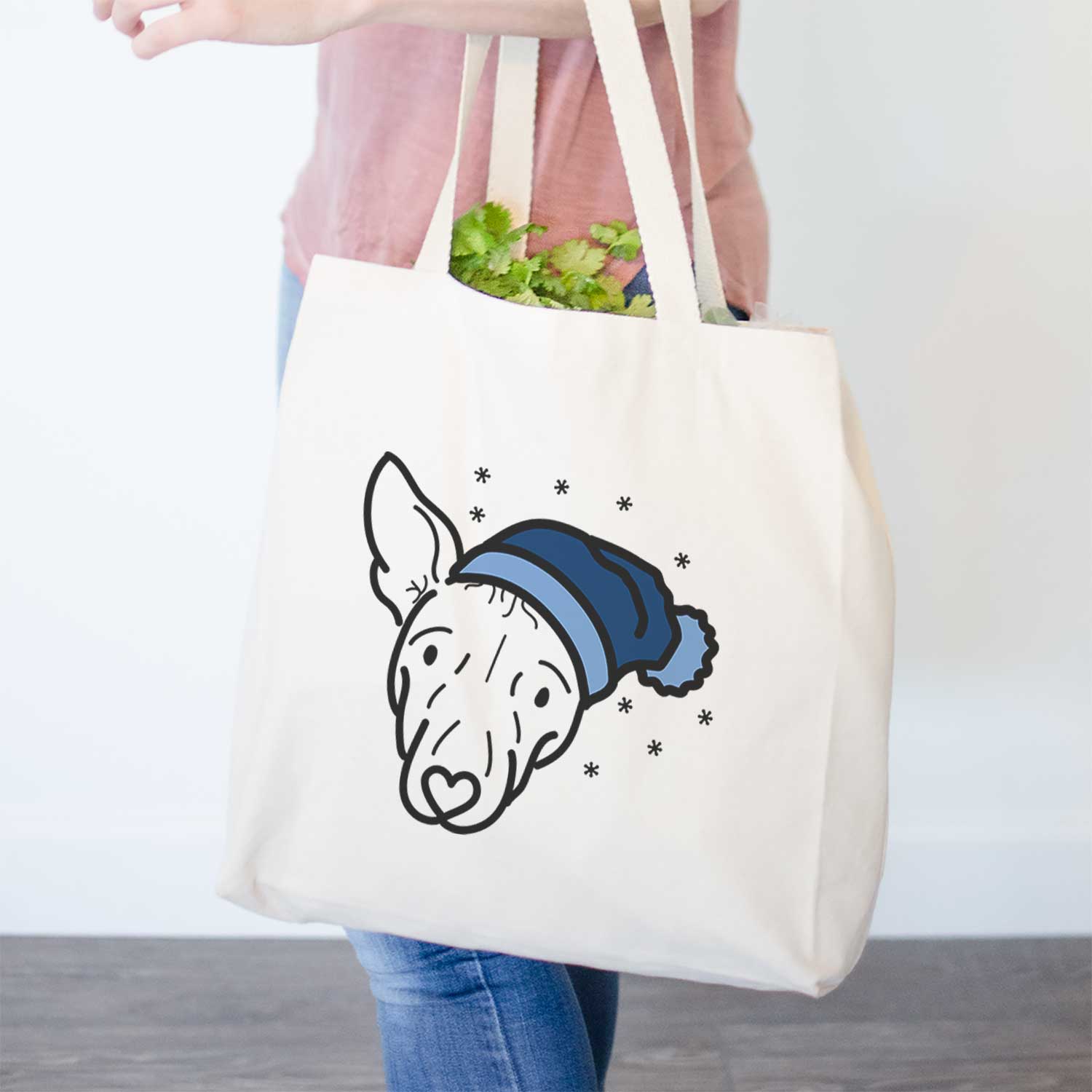 Frosty American Hairless Terrier - Georgia - Tote Bag