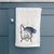 Frosty German Shepherd - Decorative Hand Towel