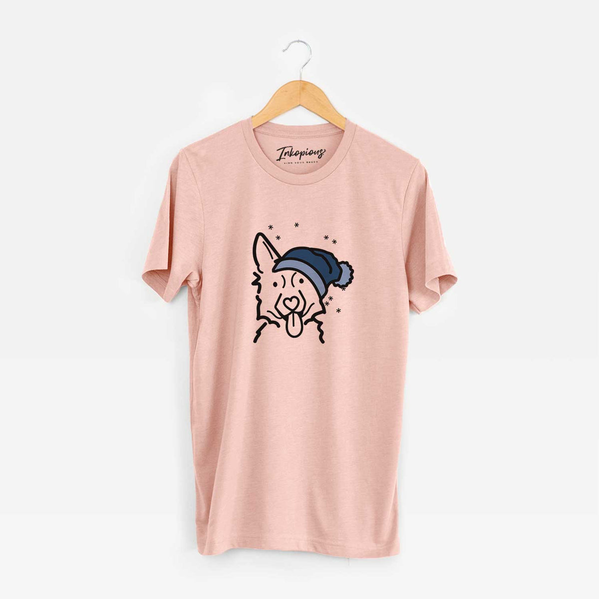 Frosty German Shepherd - Unisex Crewneck