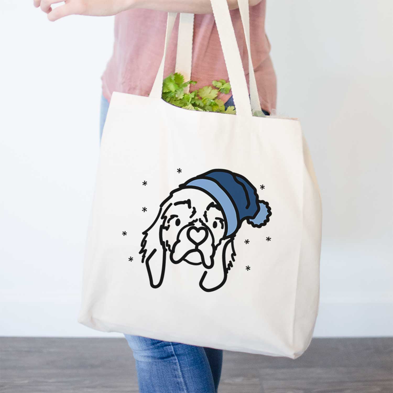 Frosty Cocker Spaniel - GiGi - Tote Bag