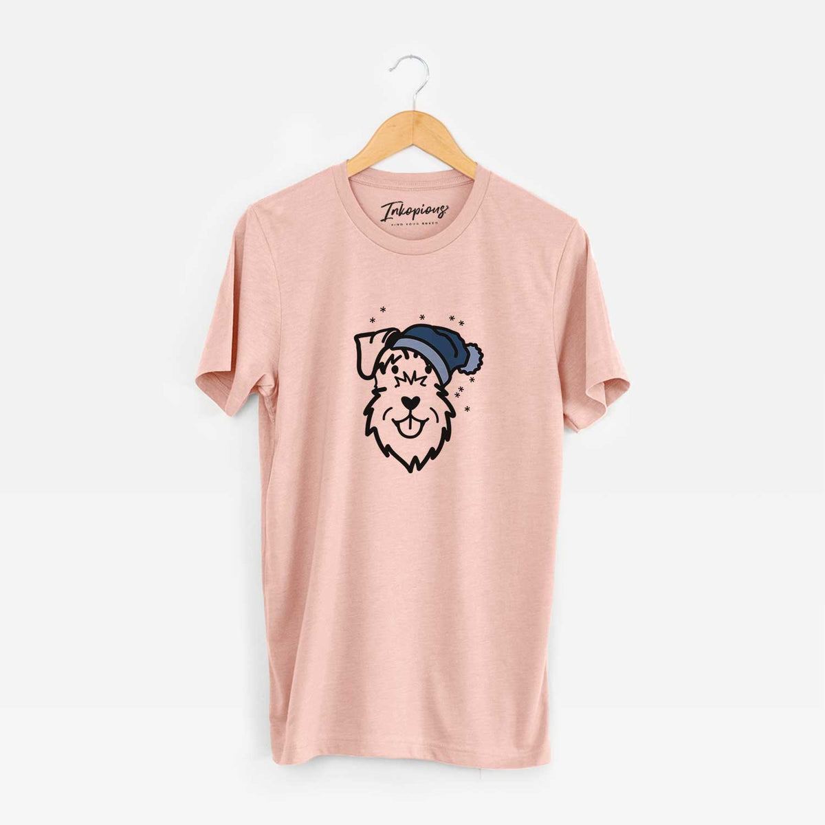 Frosty Schnauzer Natural Ears - Unisex Crewneck