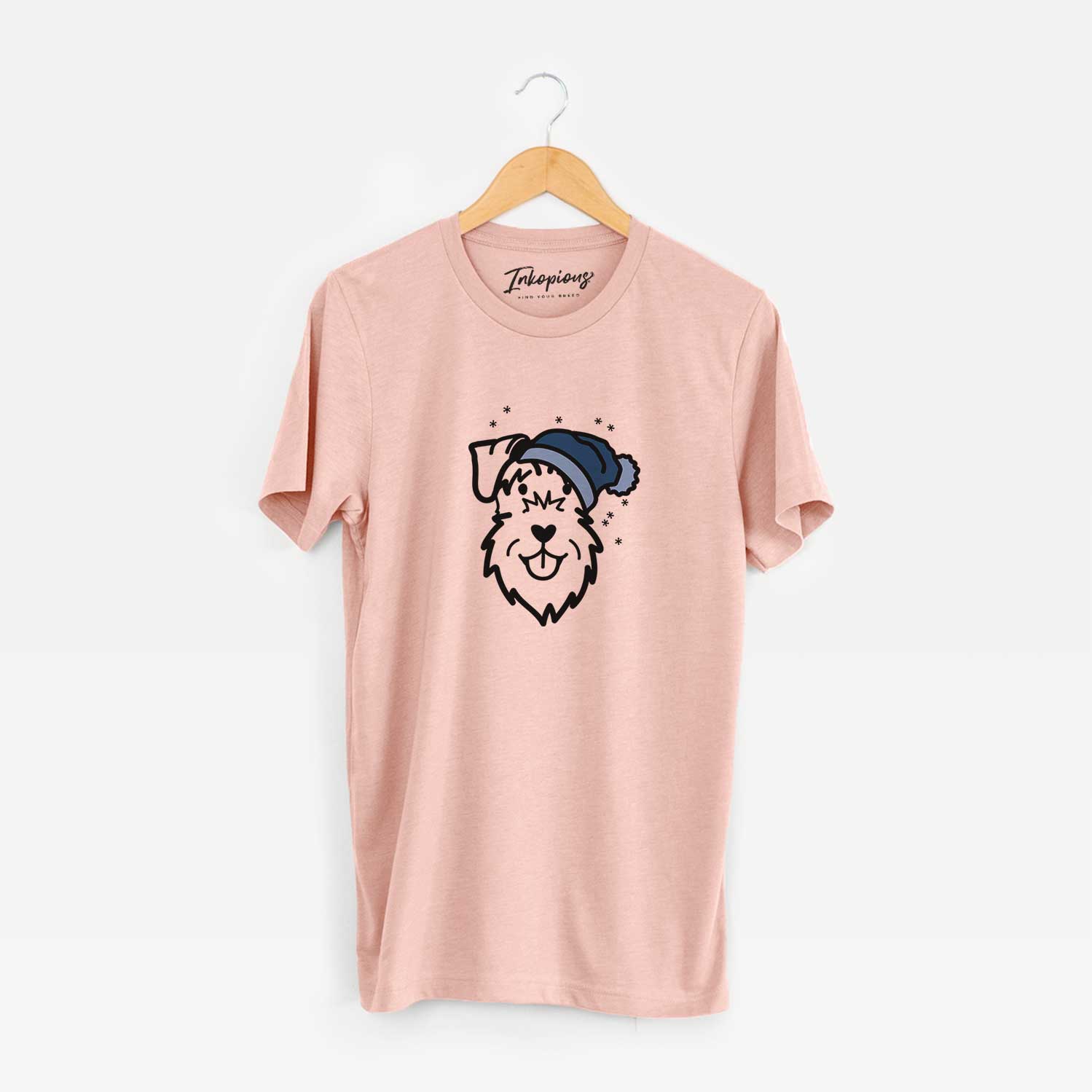 Frosty Schnauzer Natural Ears - Unisex Crewneck