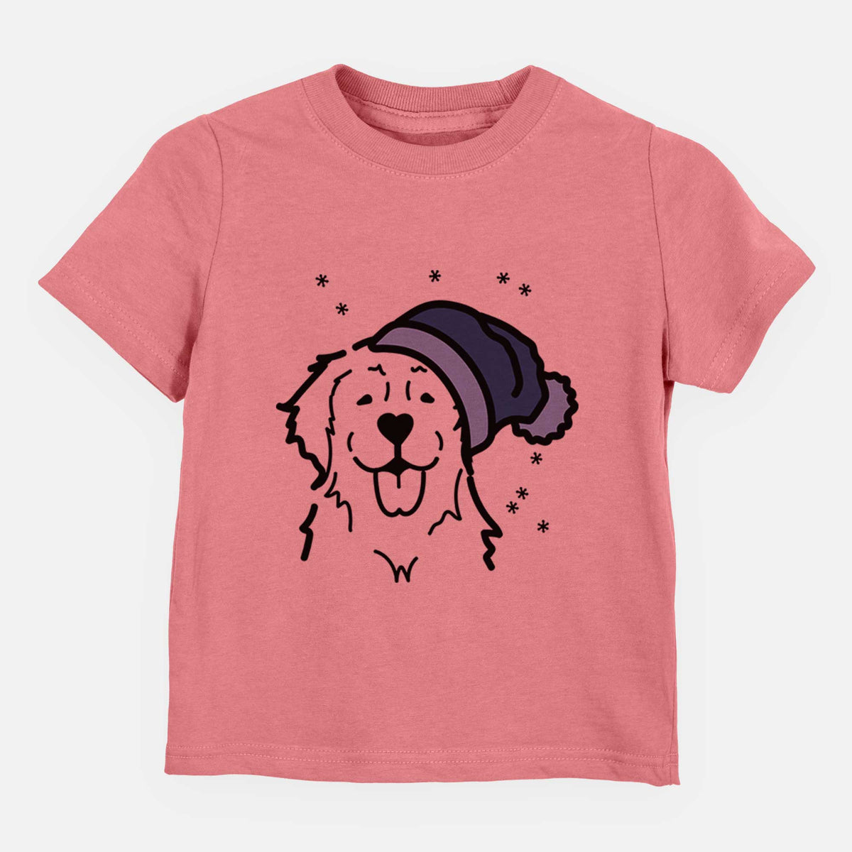 Frosty Golden Retriever - Kids/Youth/Toddler Shirt