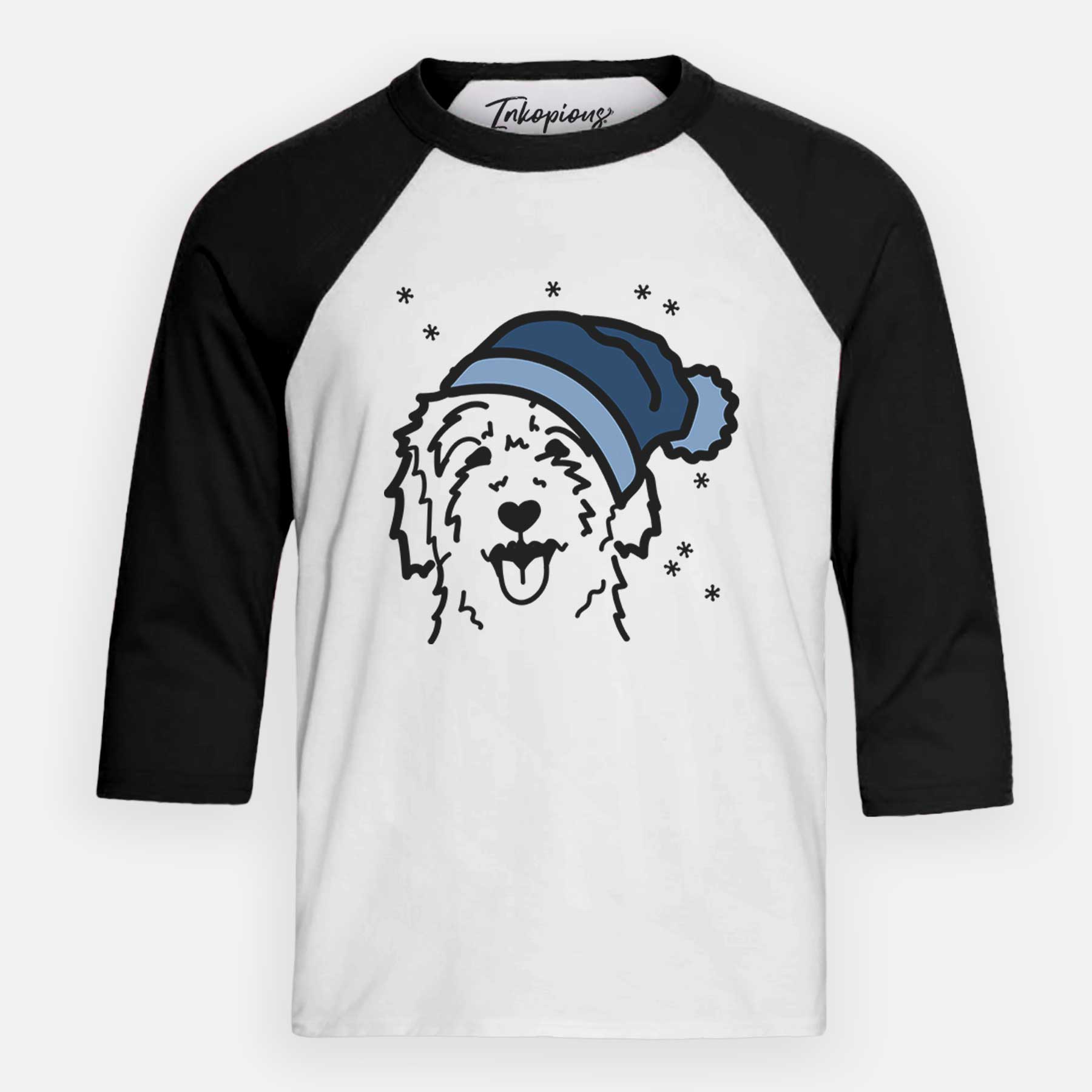 Frosty Goldendoodle - Youth 3/4 Long Sleeve