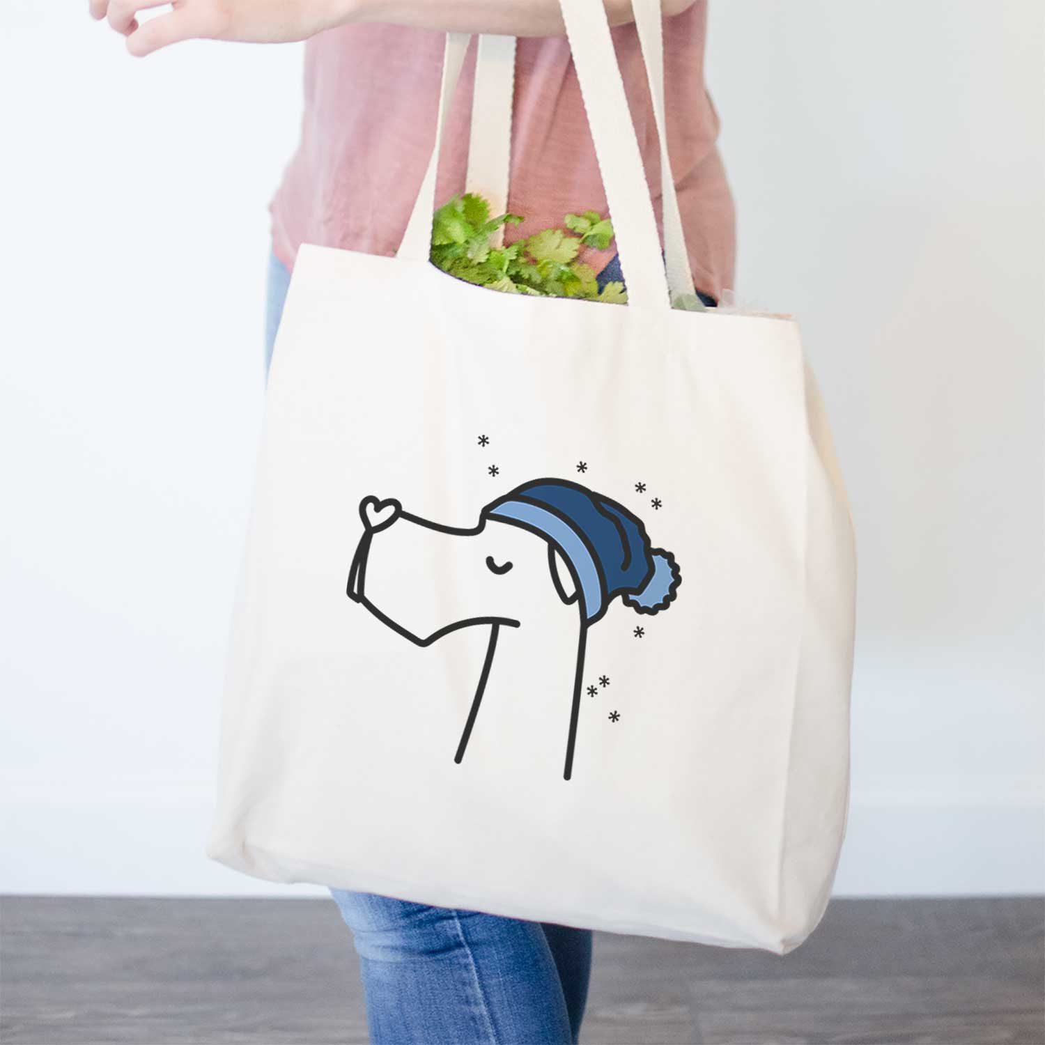 Frosty Great Dane - Tote Bag