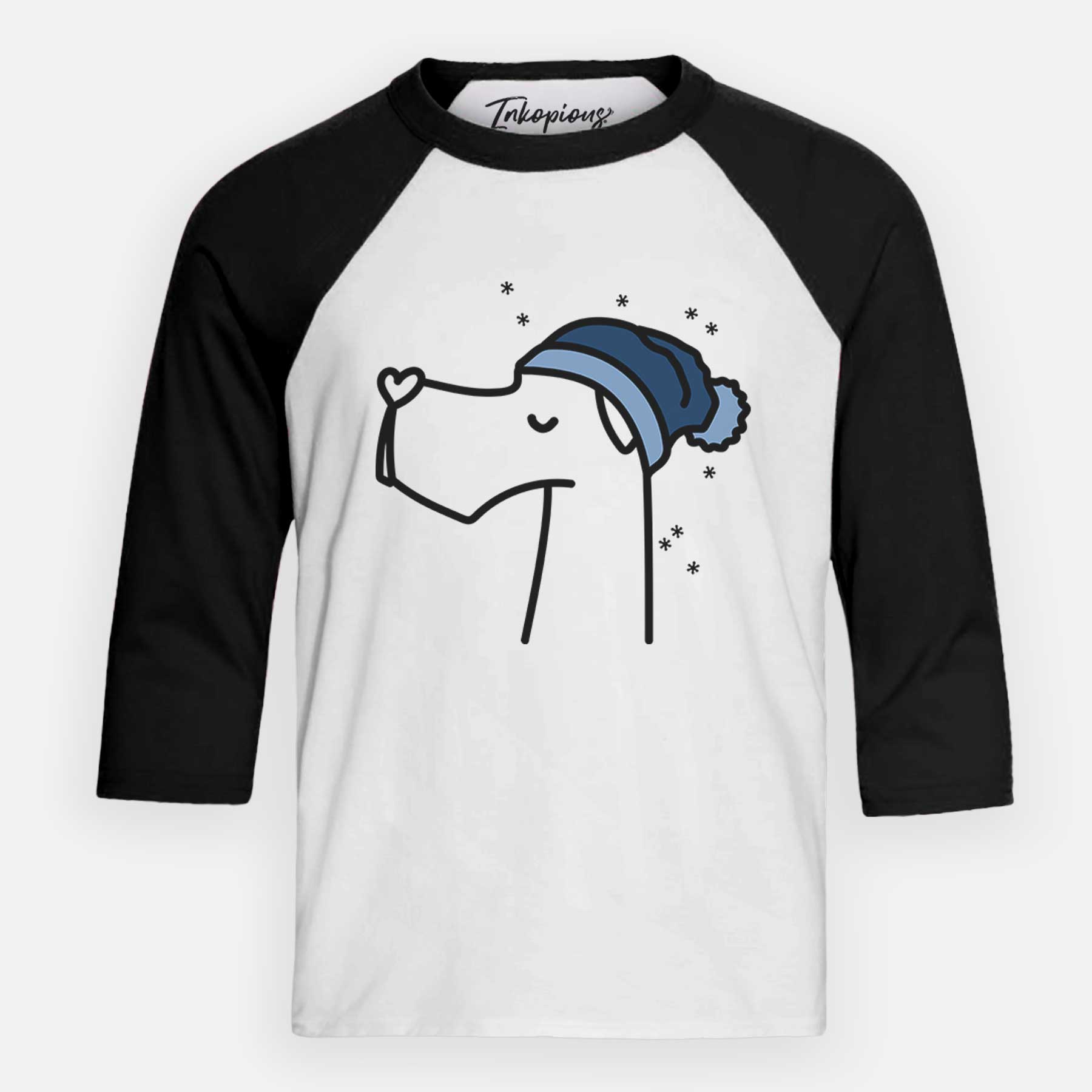 Frosty Great Dane - Youth 3/4 Long Sleeve