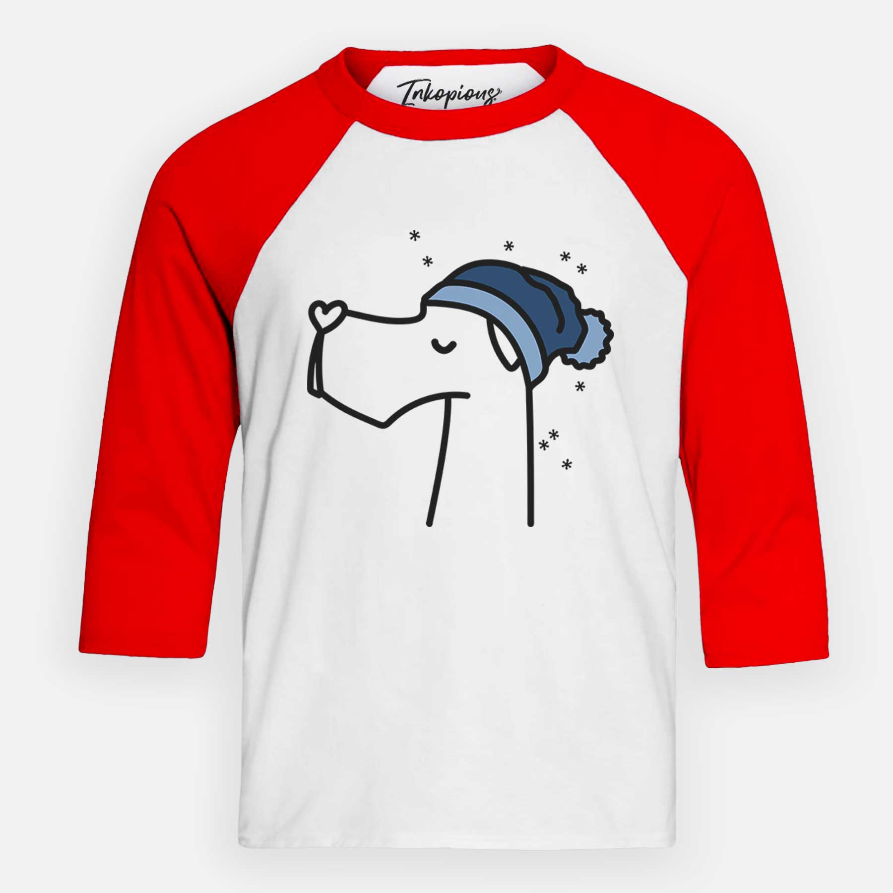 Frosty Great Dane - Youth 3/4 Long Sleeve