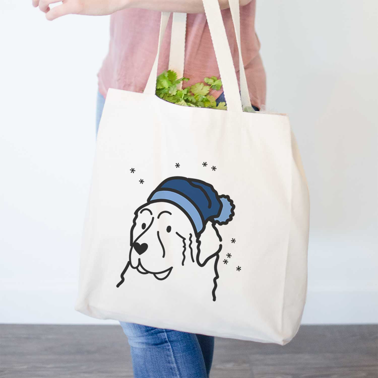 Frosty Great Pyrenees - Tote Bag