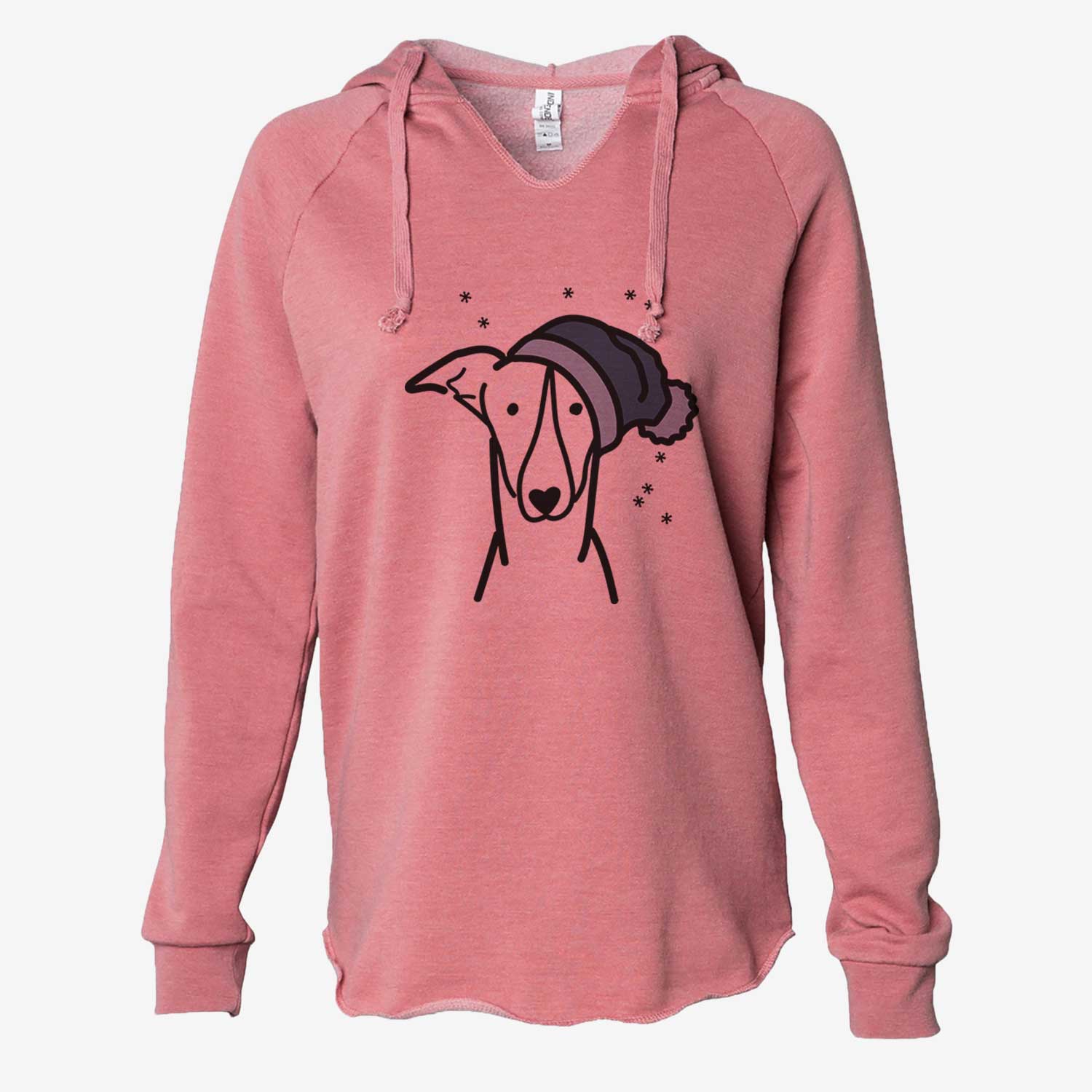 Frosty Greyhound - Cali Wave Hooded Sweatshirt
