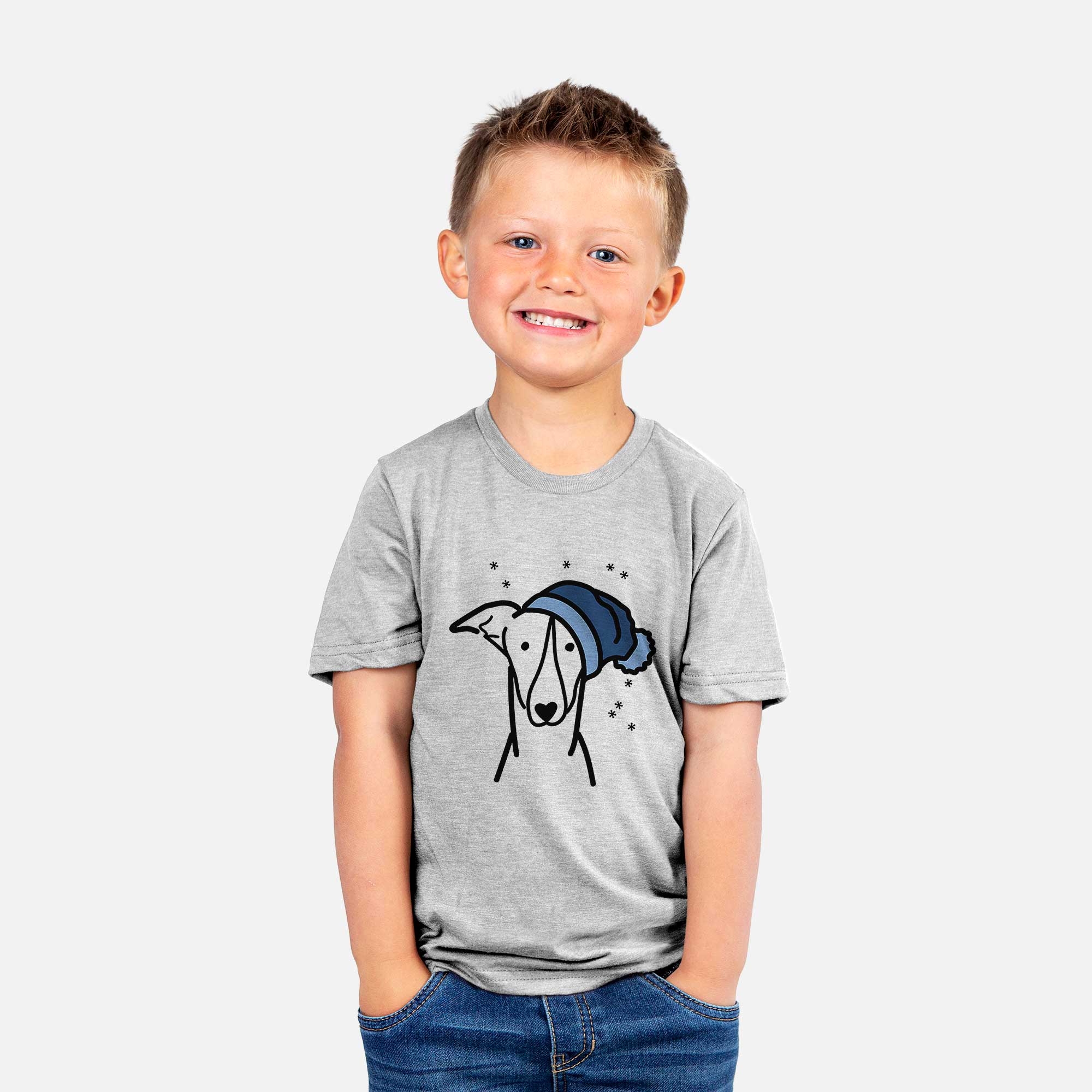 Frosty Greyhound - Kids/Youth/Toddler Shirt