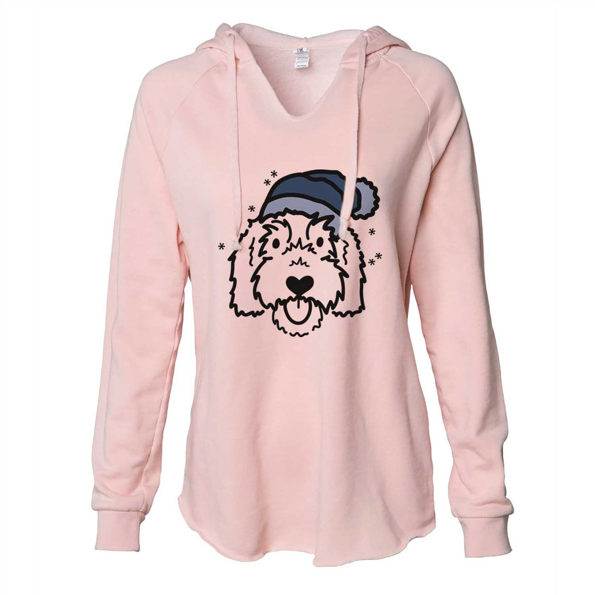 Frosty Goldendoodle - Gus - Cali Wave Hooded Sweatshirt