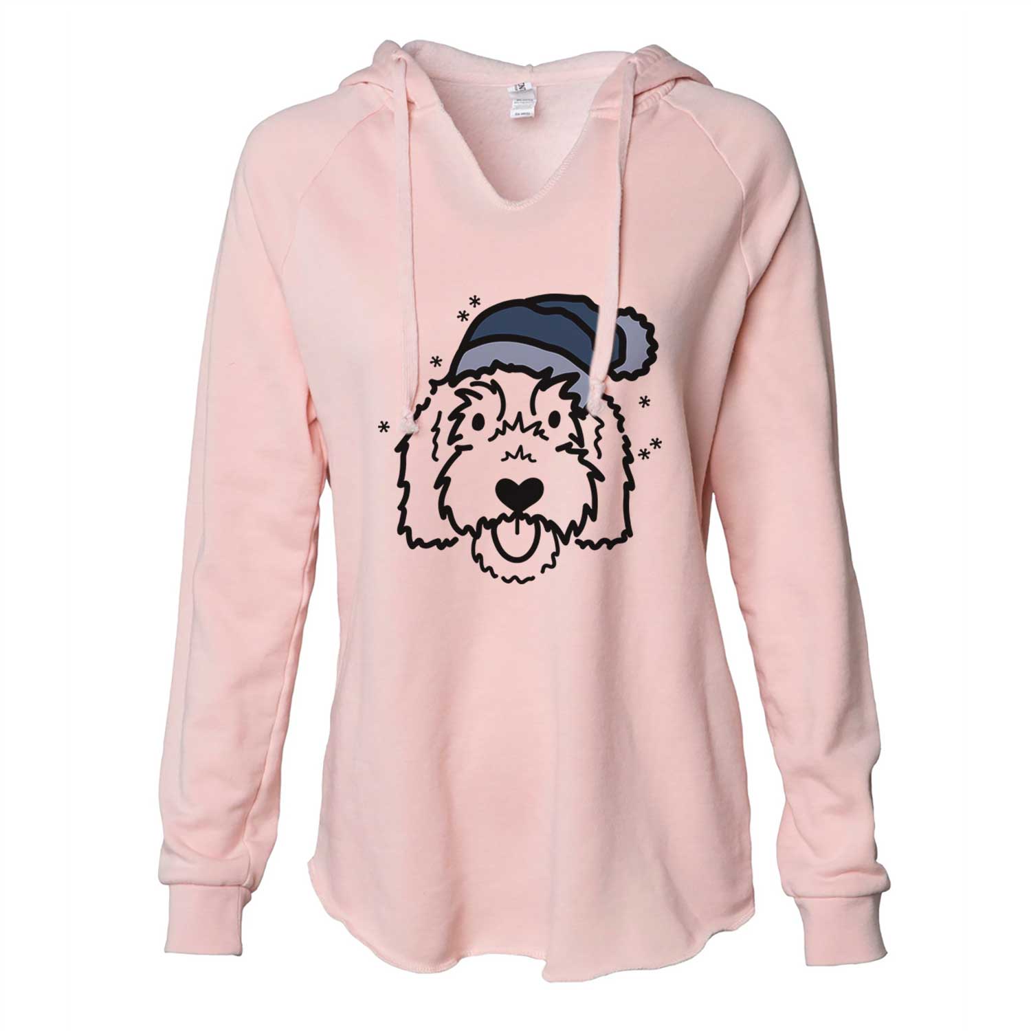 Frosty Goldendoodle - Gus - Cali Wave Hooded Sweatshirt