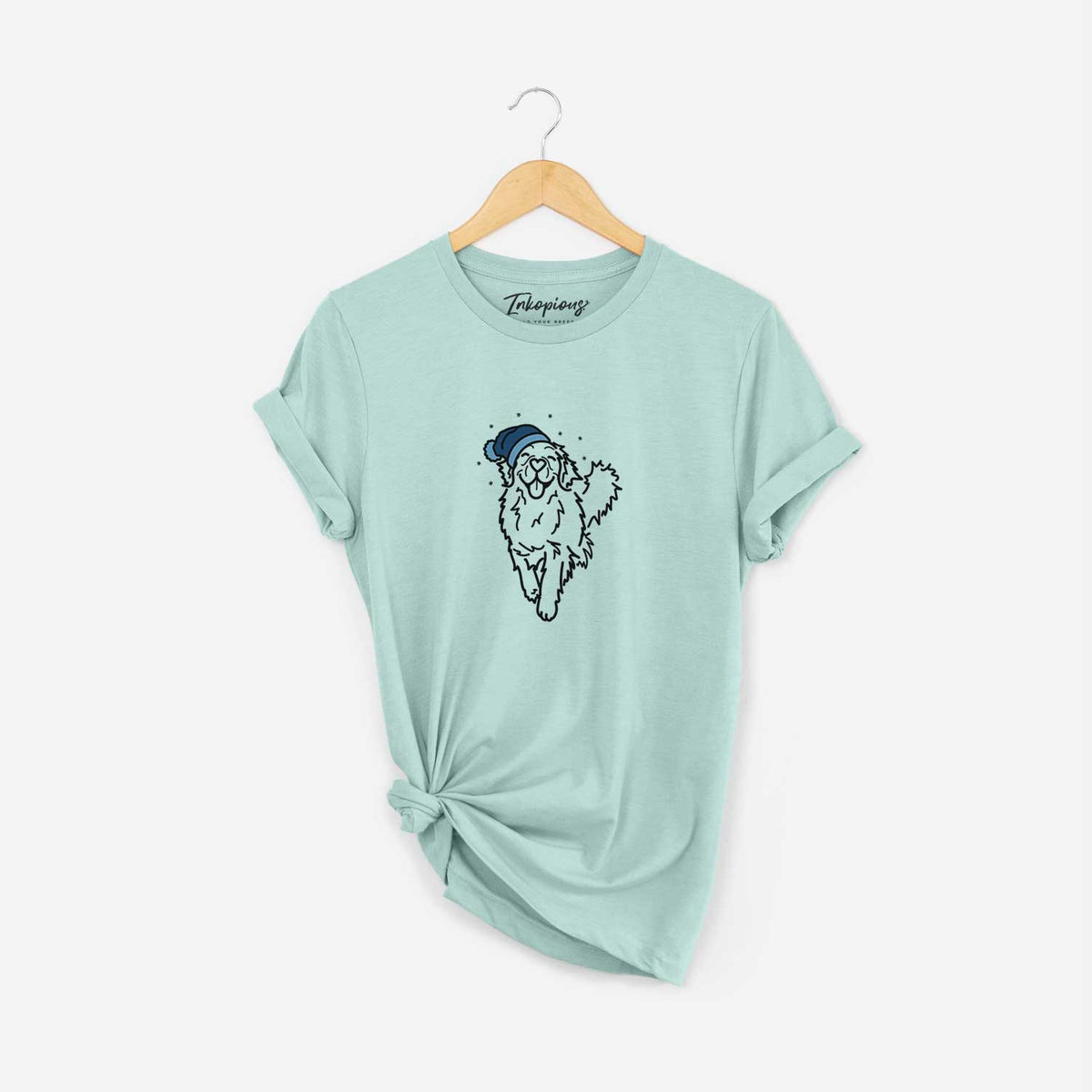 Frosty Golden Retriever - Hamlet - Unisex Crewneck