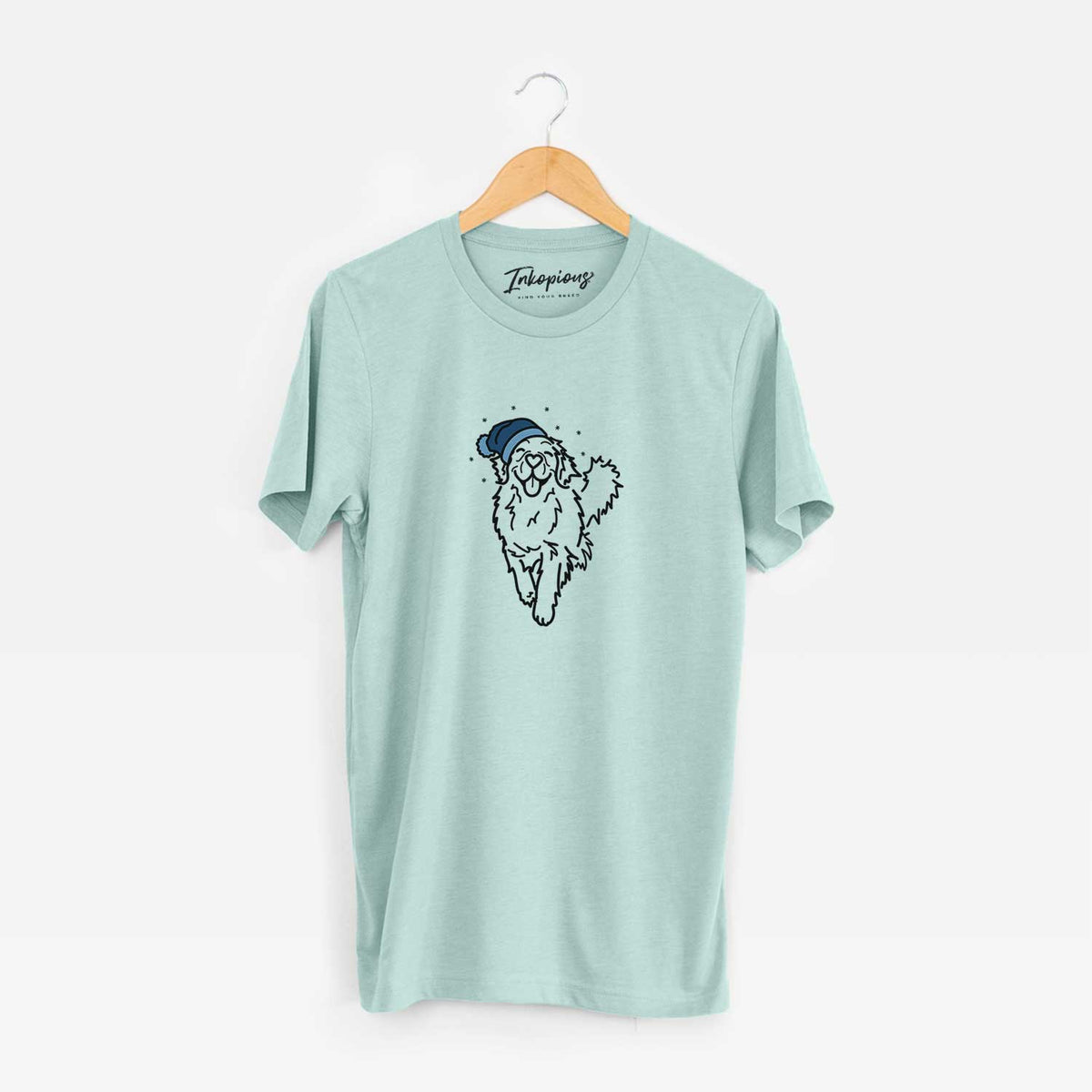 Frosty Golden Retriever - Hamlet - Unisex Crewneck