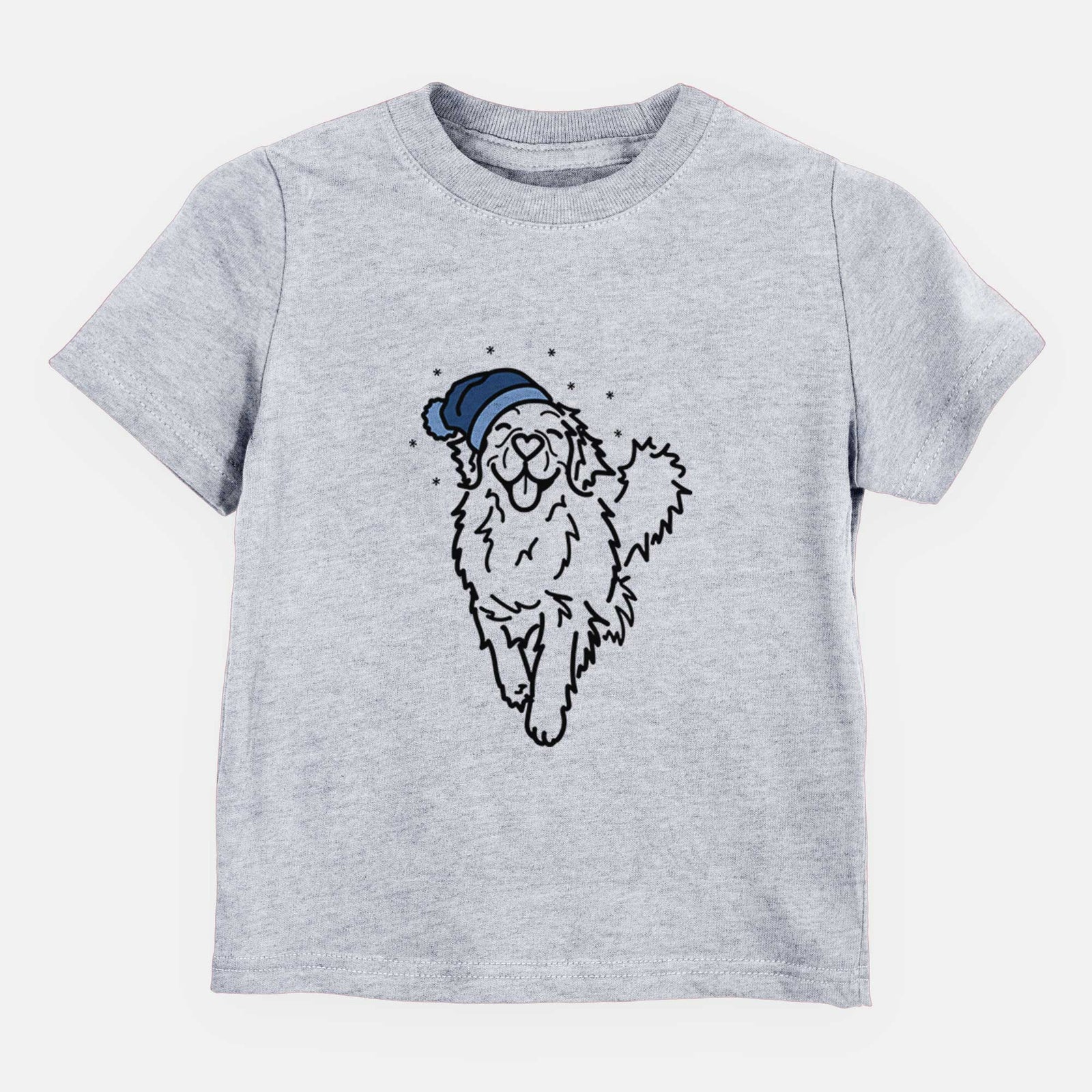 Frosty Golden Retriever - Hamlet - Kids/Youth/Toddler Shirt