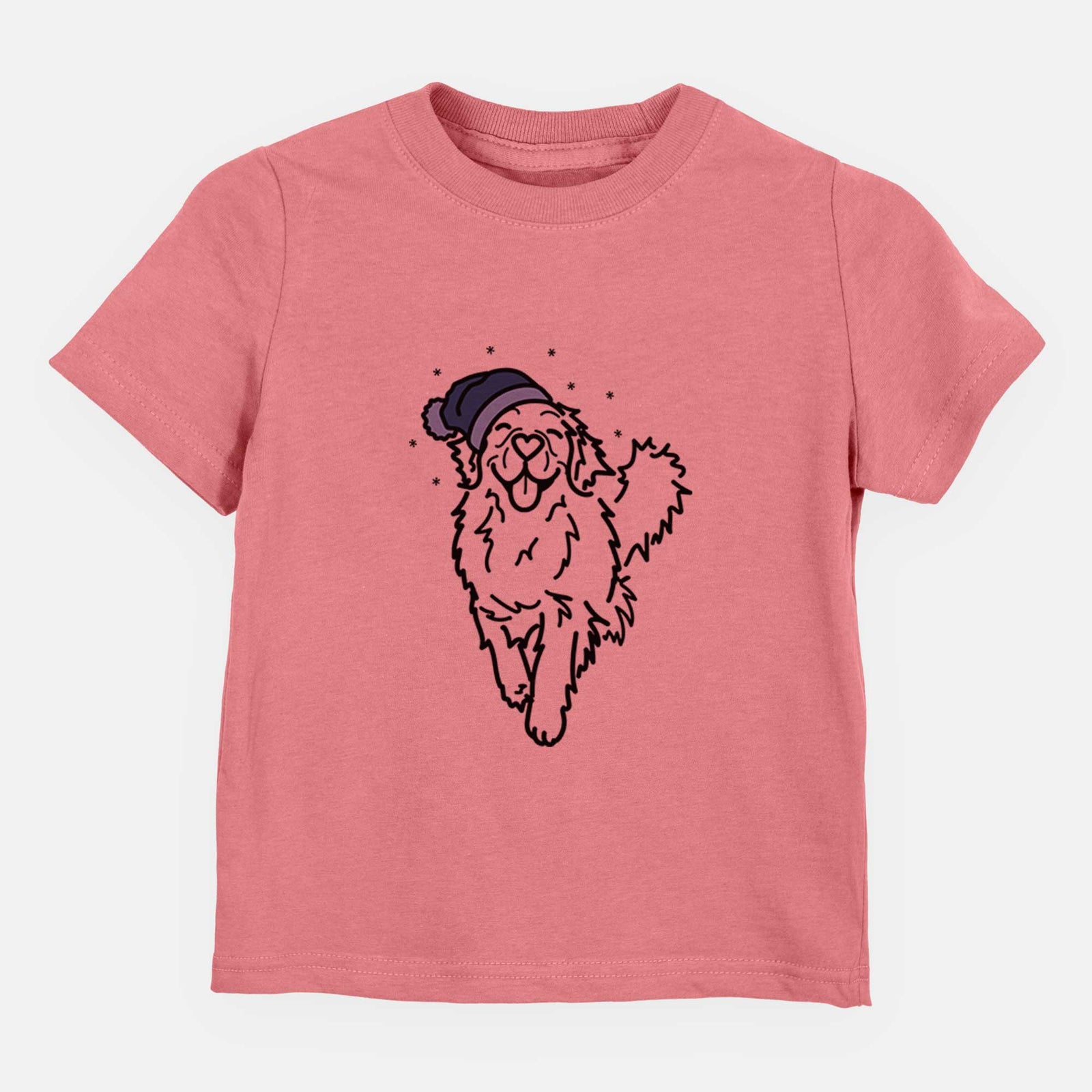 Frosty Golden Retriever - Hamlet - Kids/Youth/Toddler Shirt