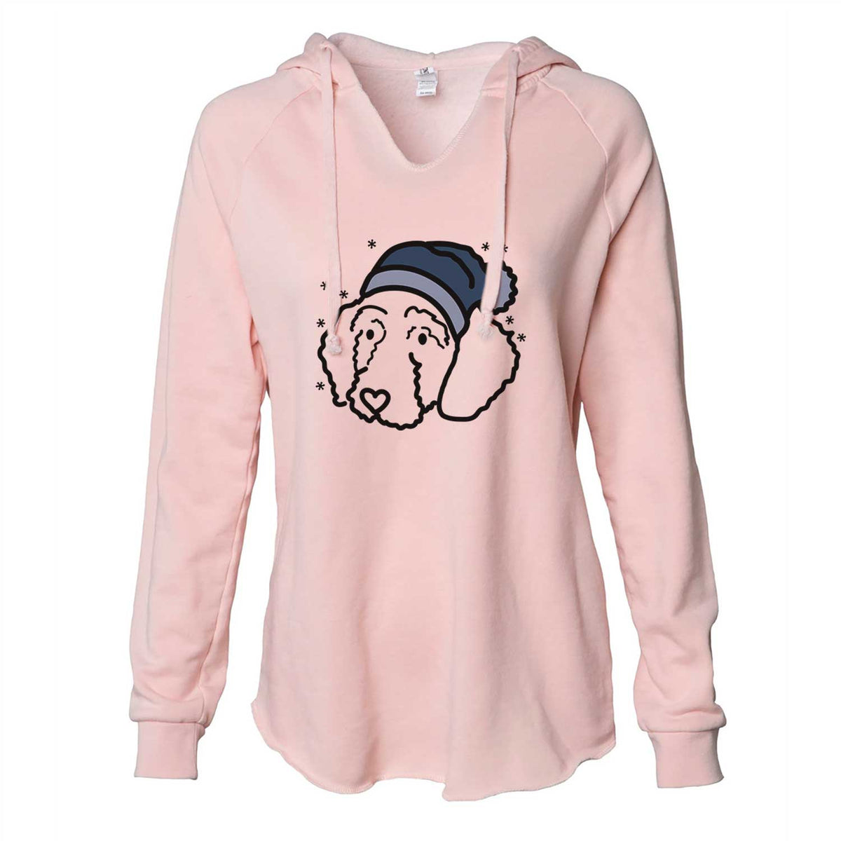 Frosty Goldendoodle - Hanna - Cali Wave Hooded Sweatshirt