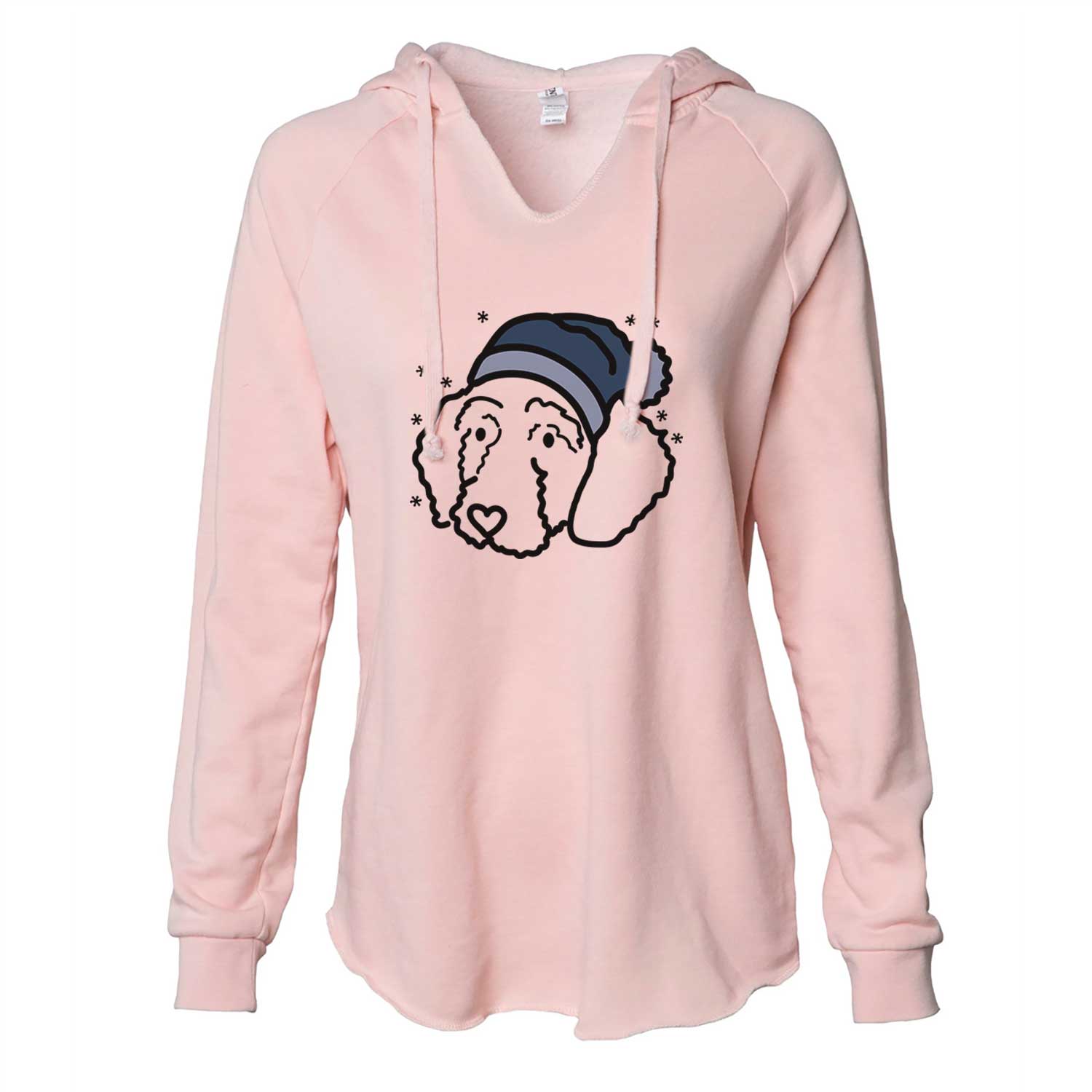 Frosty Goldendoodle - Hanna - Cali Wave Hooded Sweatshirt