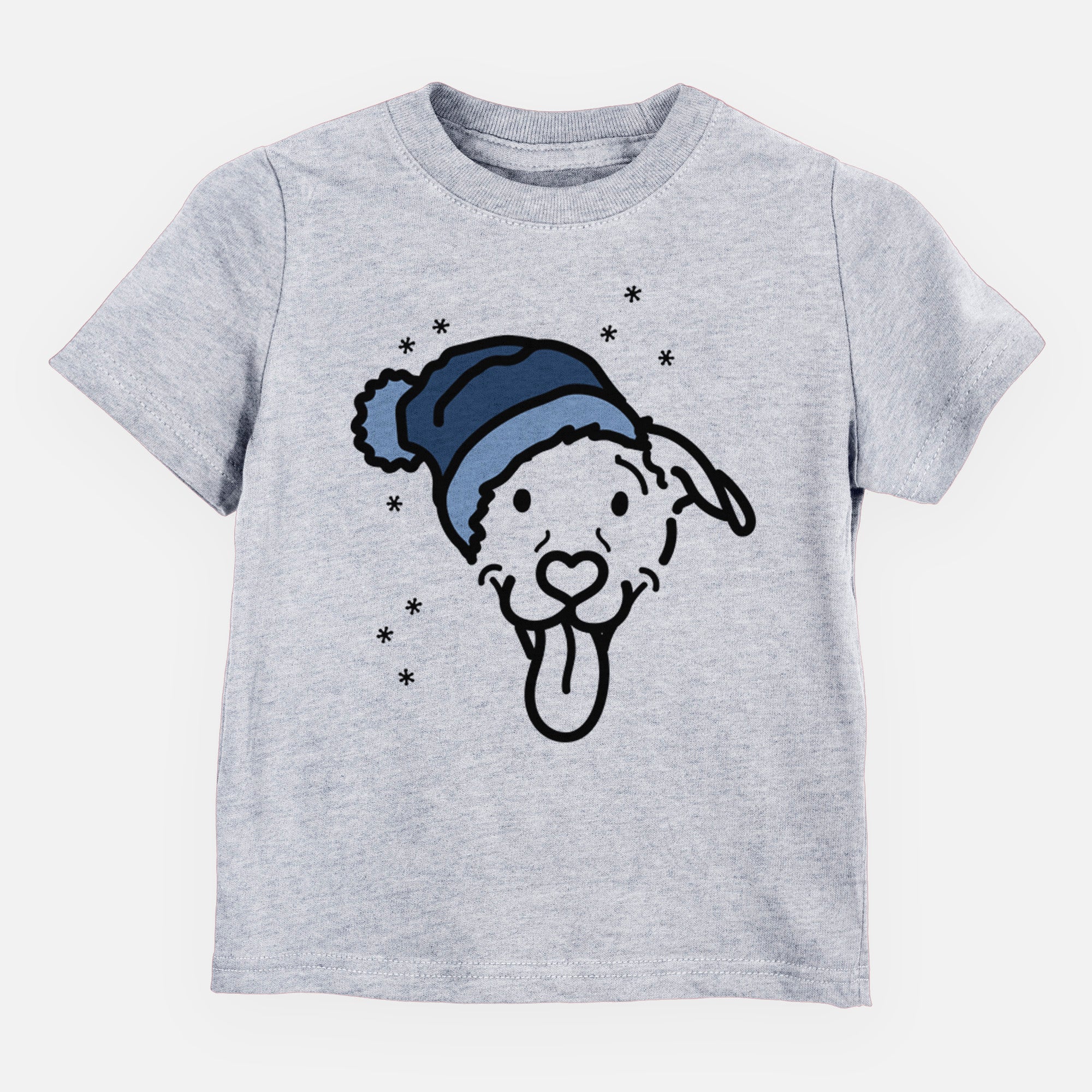 Frosty Pitbull Mix - Hemi - Kids/Youth/Toddler Shirt