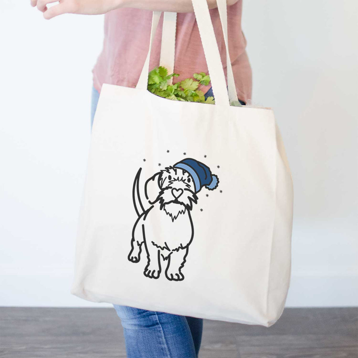Frosty Wire Dachshund - Henry - Tote Bag
