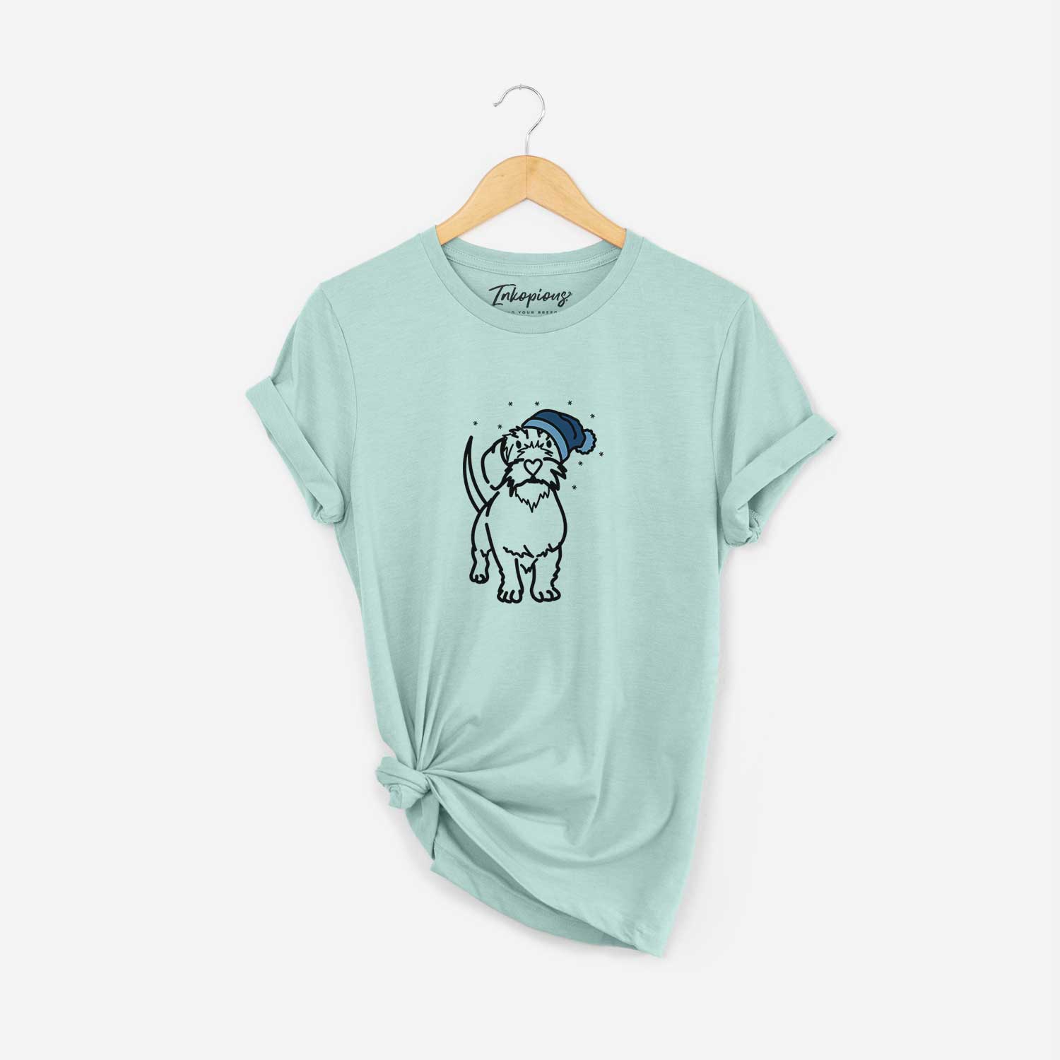 Frosty Wire Dachshund - Henry - Unisex Crewneck