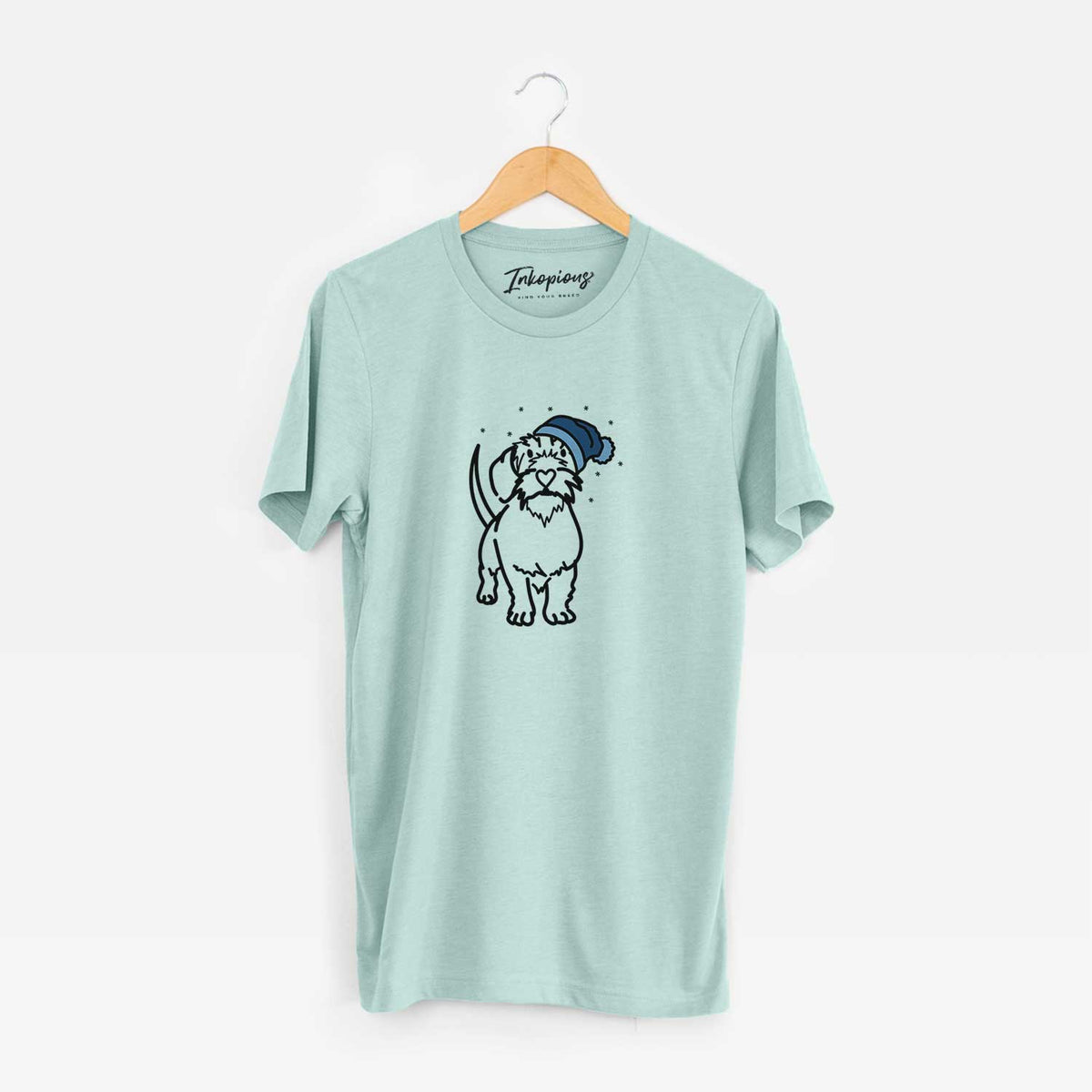 Frosty Wire Dachshund - Henry - Unisex Crewneck