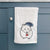 Frosty Hamster - Hilga - Decorative Hand Towel