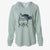 Frosty Siberian Husky - Cali Wave Hooded Sweatshirt