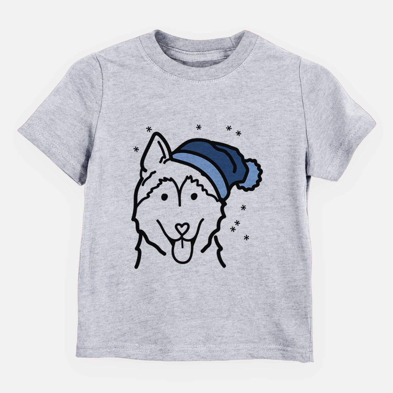 Frosty Siberian Husky - Kids/Youth/Toddler Shirt