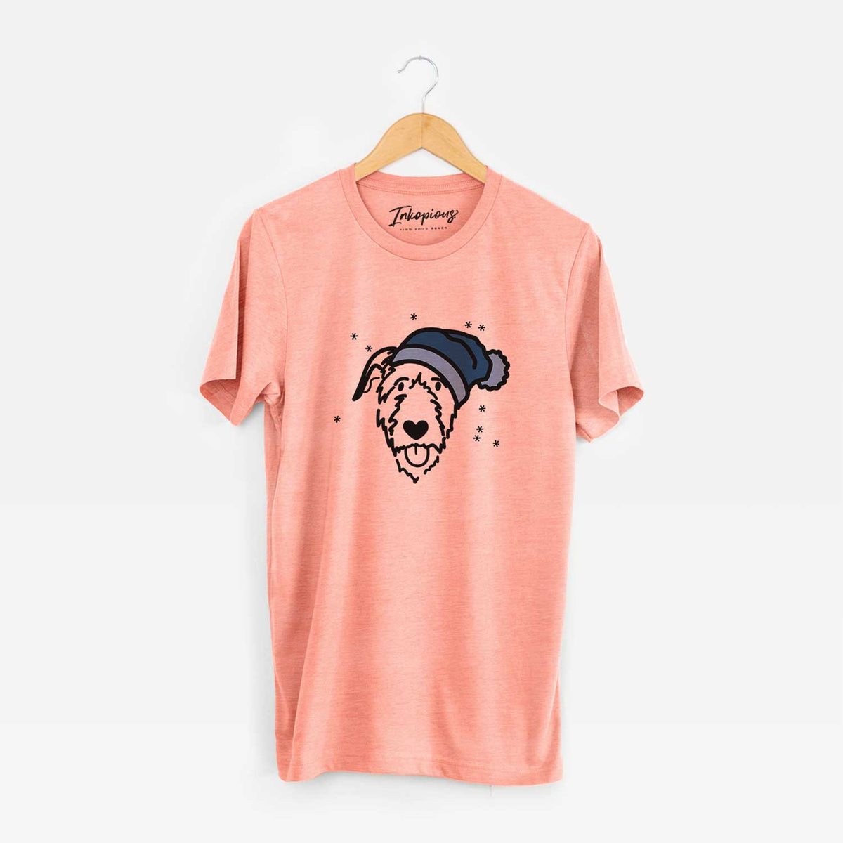 Frosty Irish Wolfhound - Unisex Crewneck