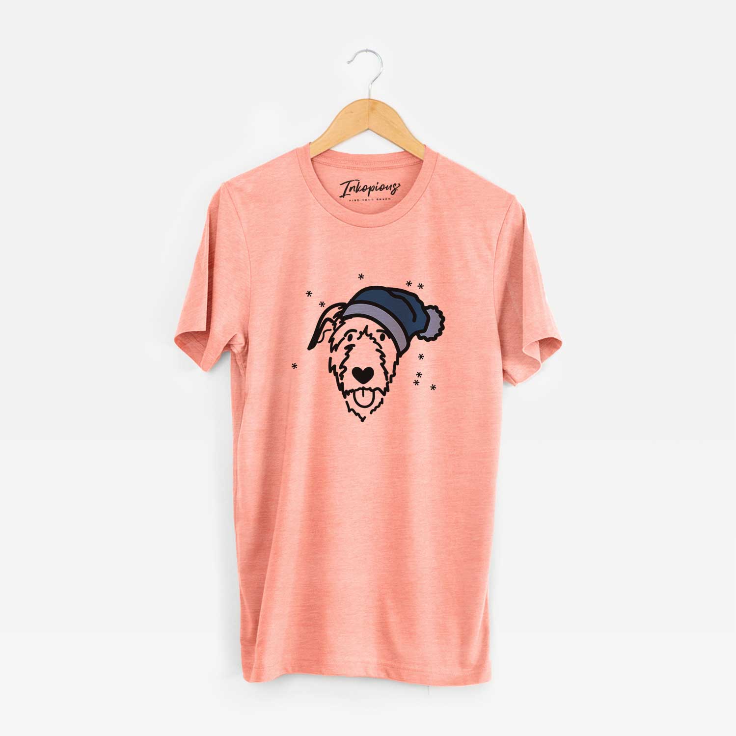 Frosty Irish Wolfhound - Unisex Crewneck