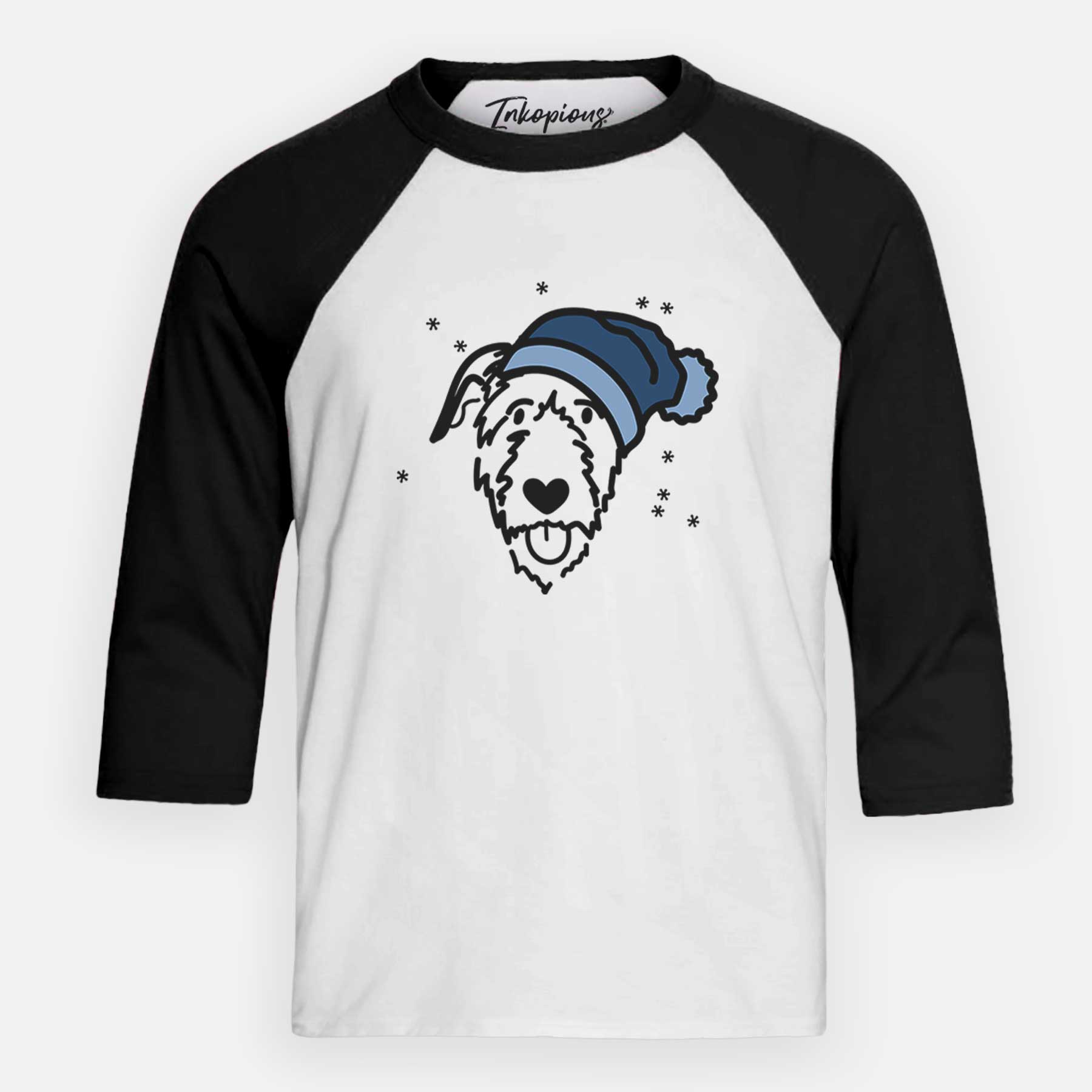 Frosty Irish Wolfhound - Youth 3/4 Long Sleeve