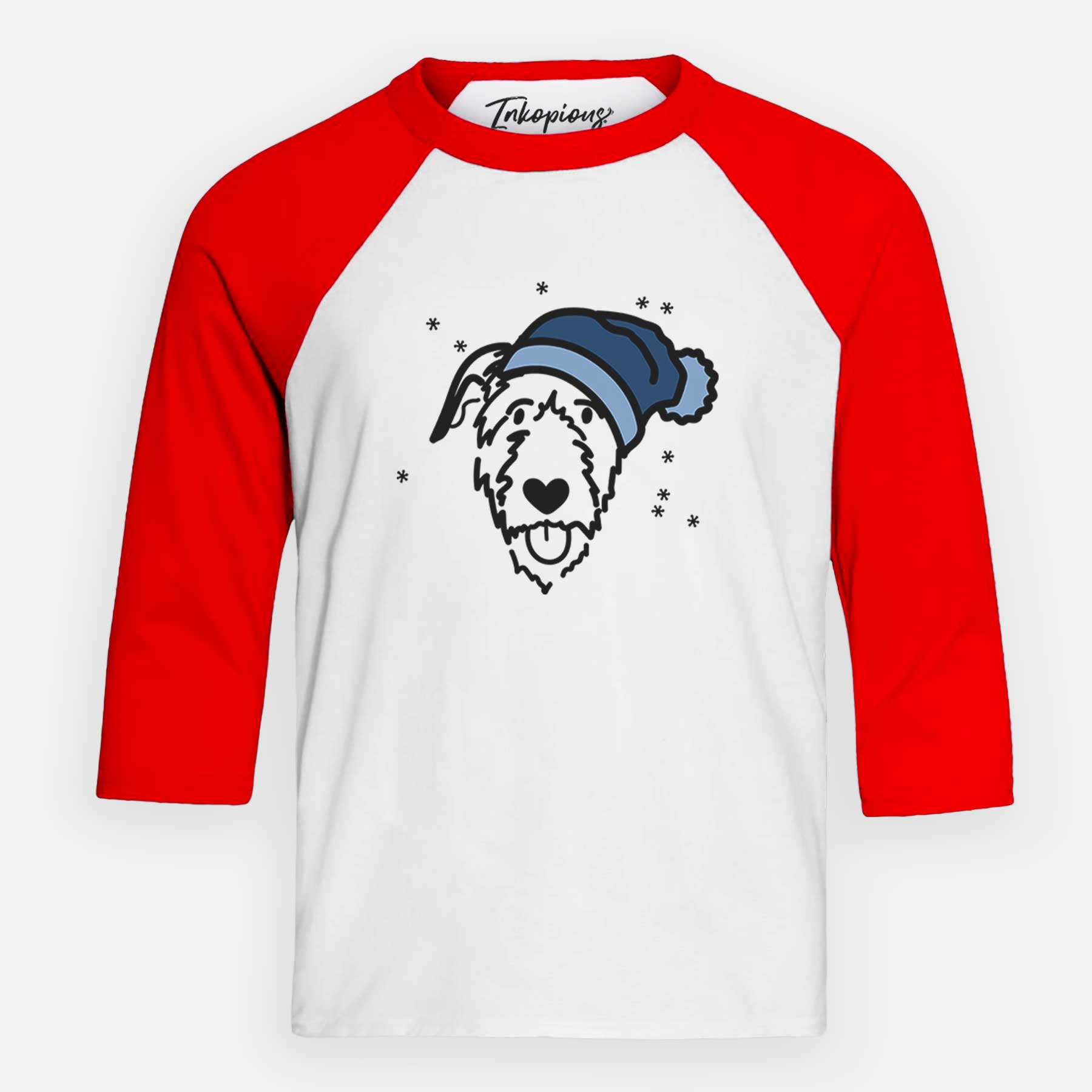 Frosty Irish Wolfhound - Youth 3/4 Long Sleeve