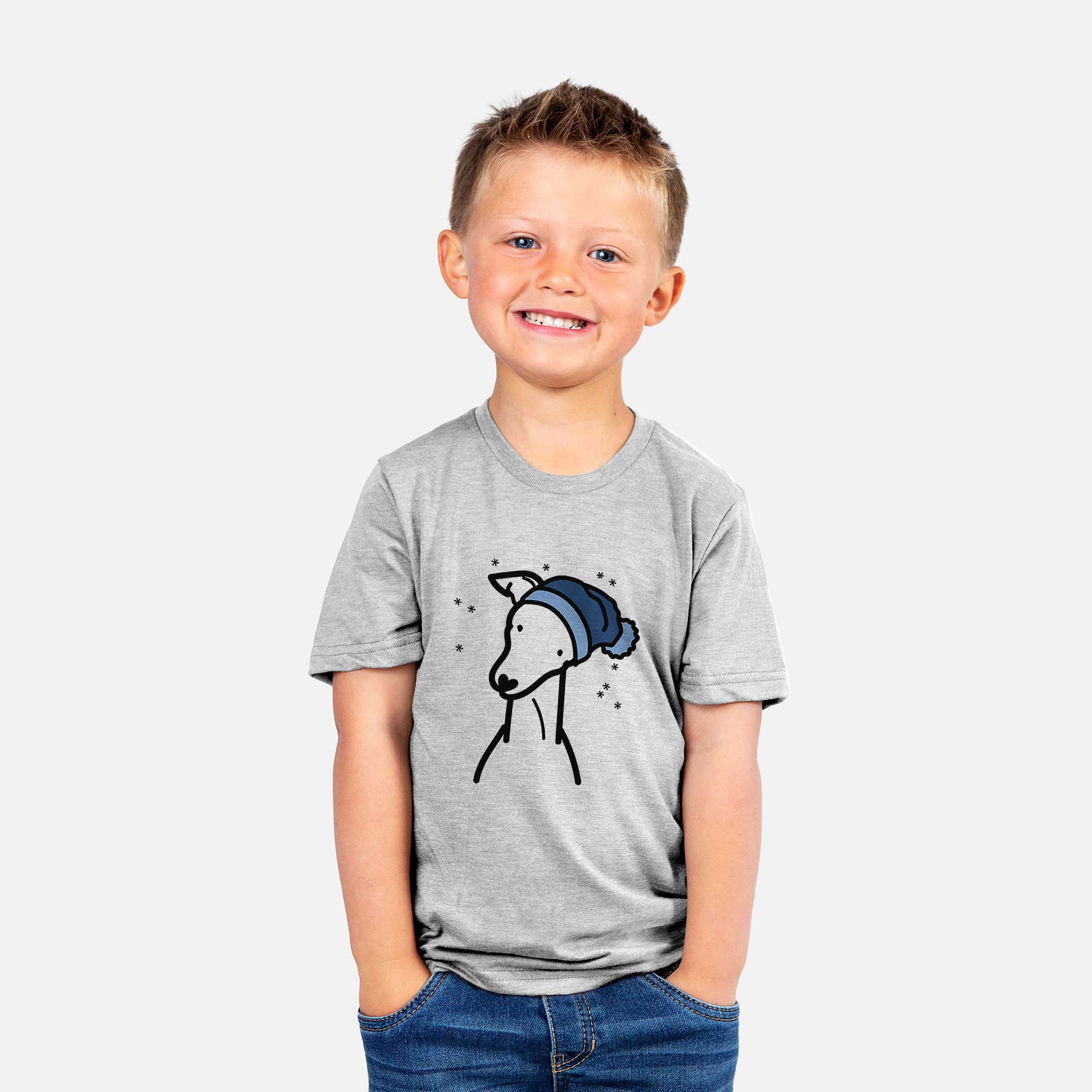 Frosty Italian Greyhound - Kids/Youth/Toddler Shirt