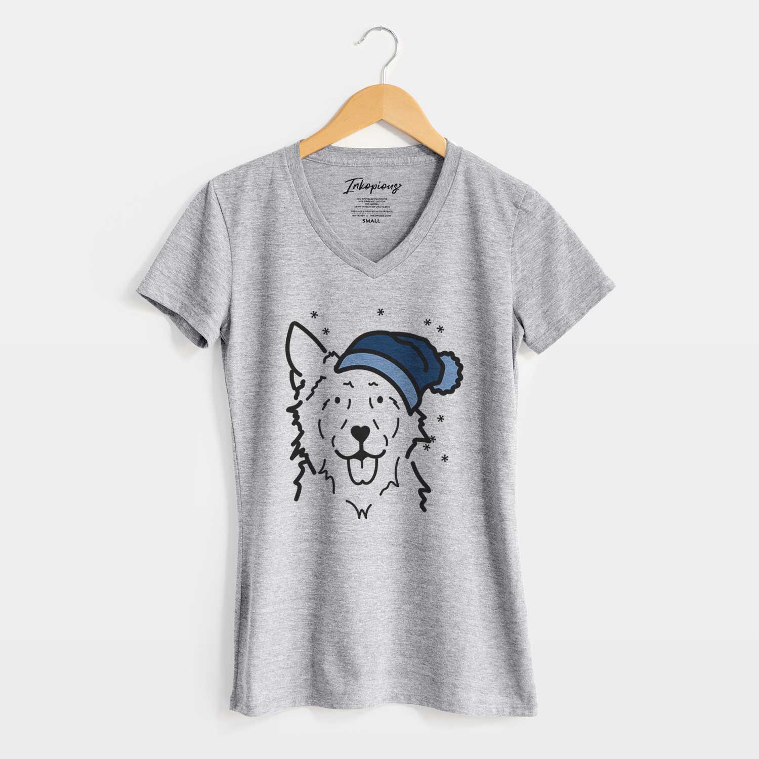 Frosty Mudi - Jack - Women's V-neck Shirt