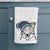 Frosty Border Collie - Jam - Decorative Hand Towel