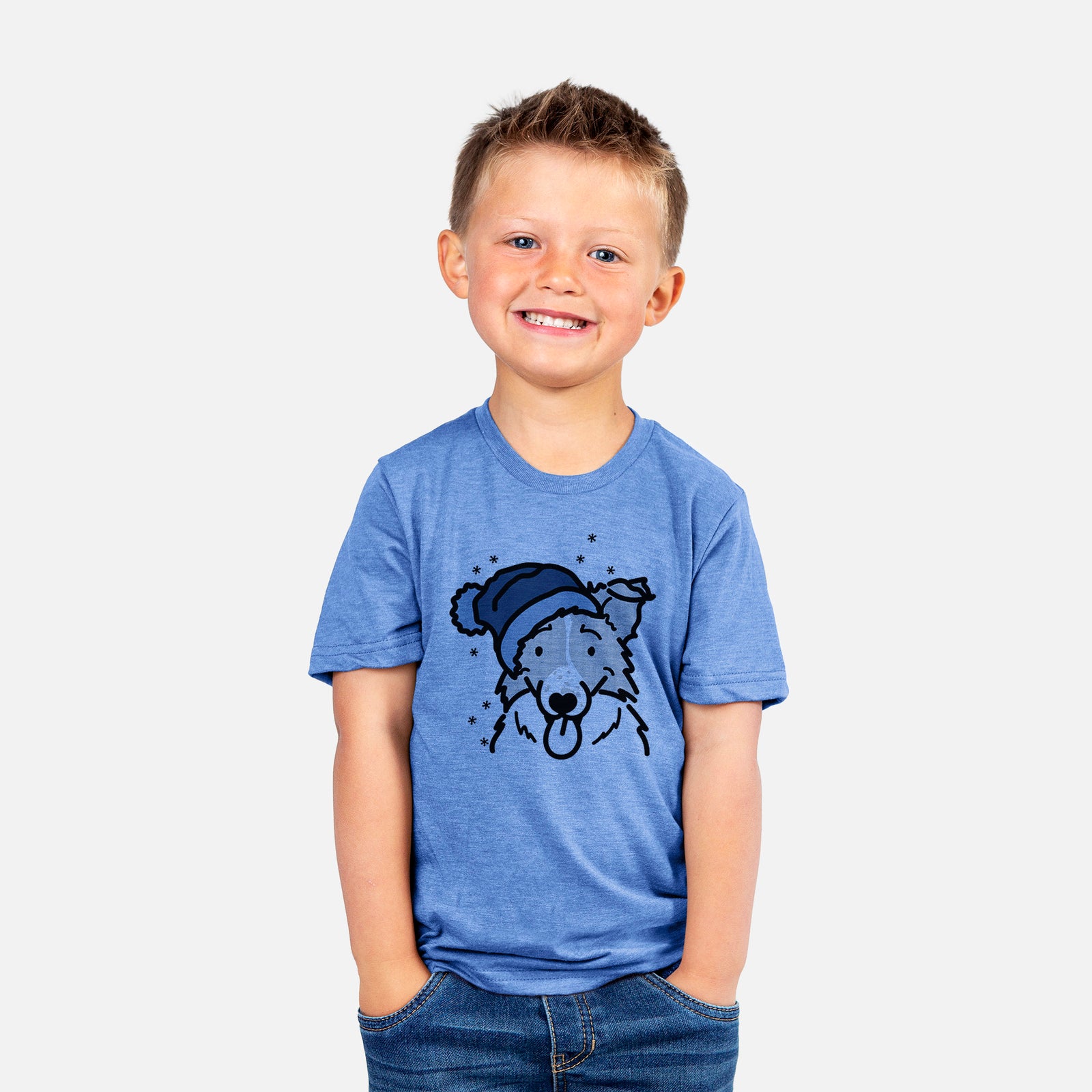 Frosty Border Collie - Jam - Kids/Youth/Toddler Shirt