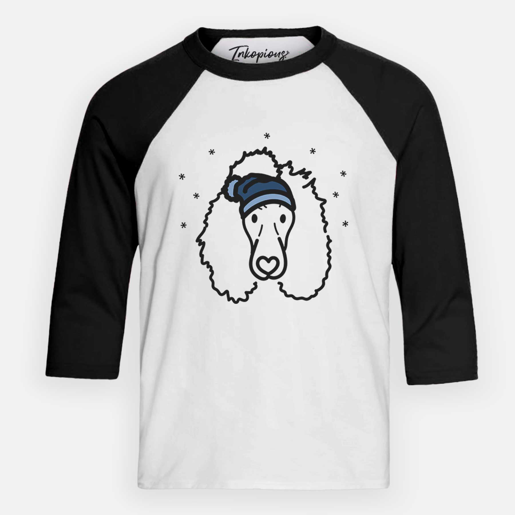 Frosty Standard Poodle - Jemma - Youth 3/4 Long Sleeve