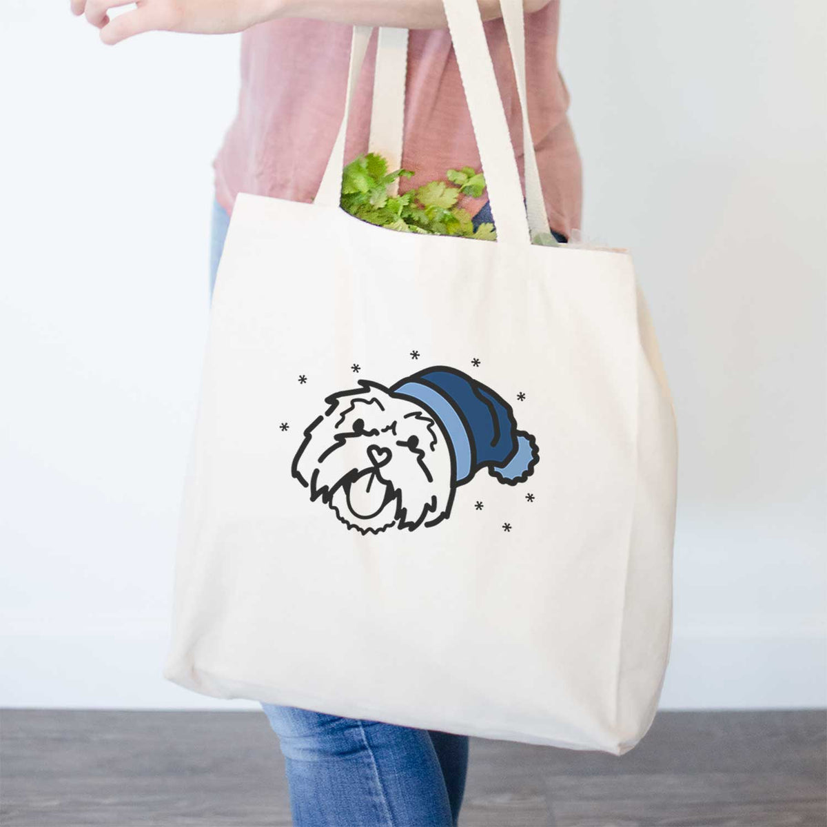 Frosty Lhasa Apso - Keia - Tote Bag