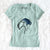 Frosty Kerry Blue Terrier - Women's V-neck Shirt