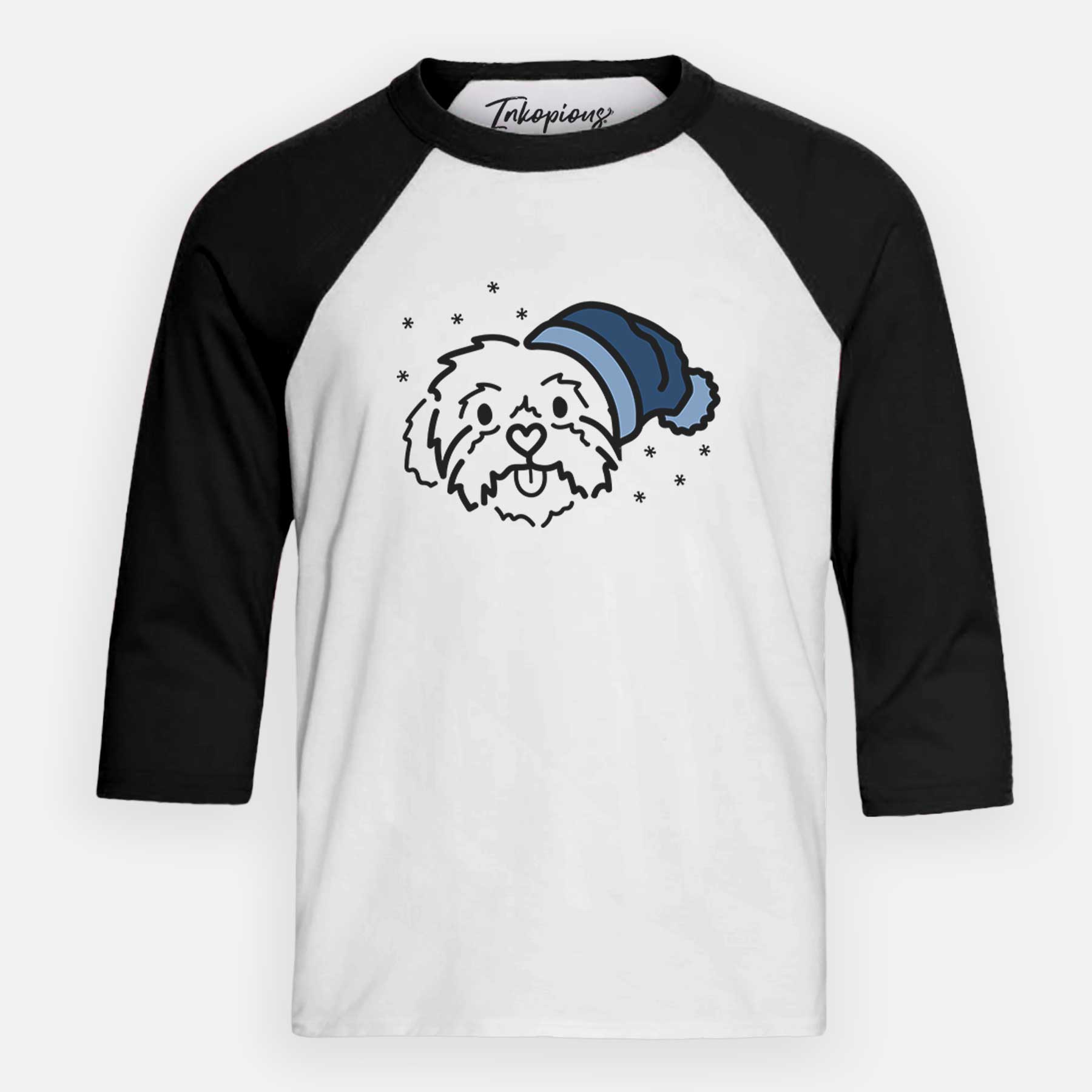 Frosty Shih Tzu - Leo - Youth 3/4 Long Sleeve